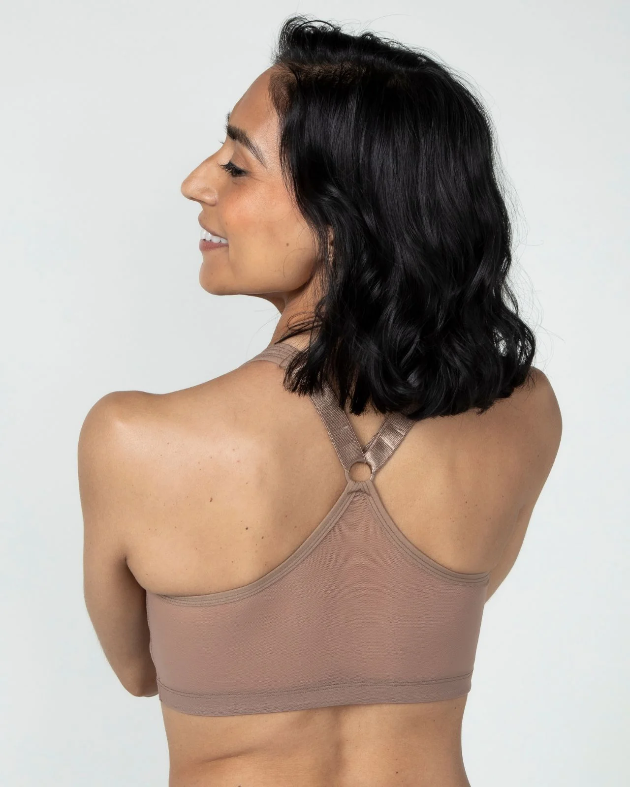 Bianca Pocketed Front Closure Sports Bra - Image 100