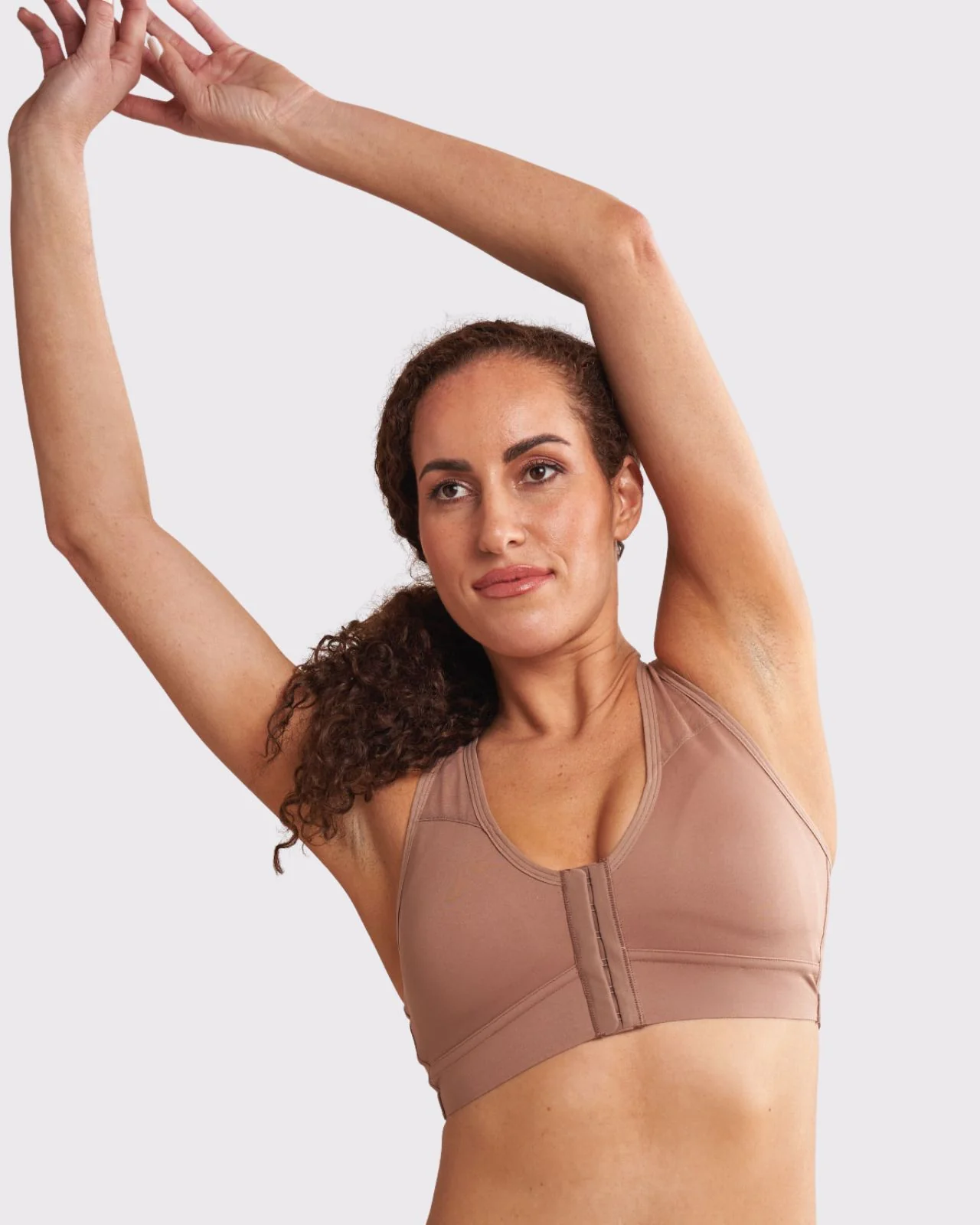 Bianca Pocketed Front Closure Sports Bra - Image 13