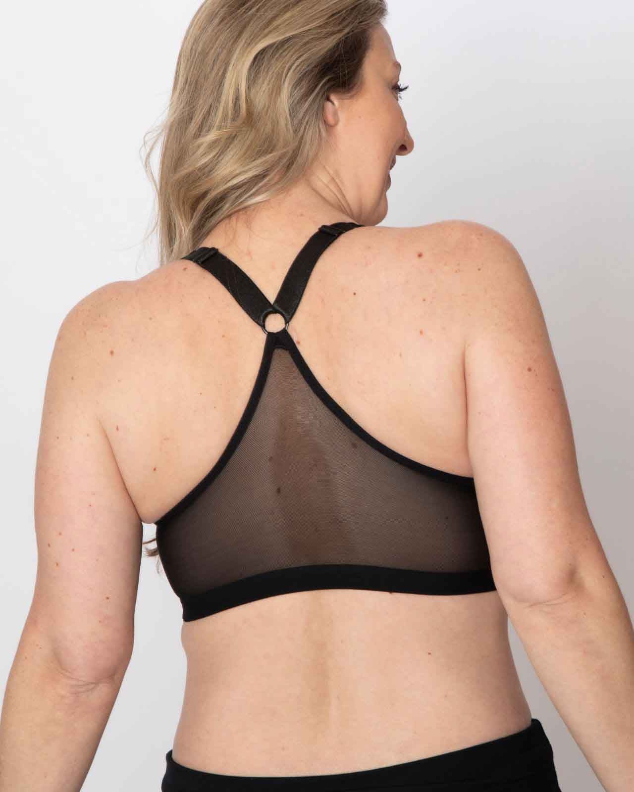 Bianca Pocketed Front Closure Sports Bra - Image 20