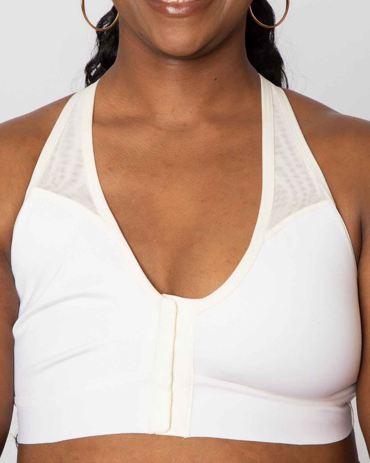 Bianca Pocketed Front Closure Sports Bra - Image 25