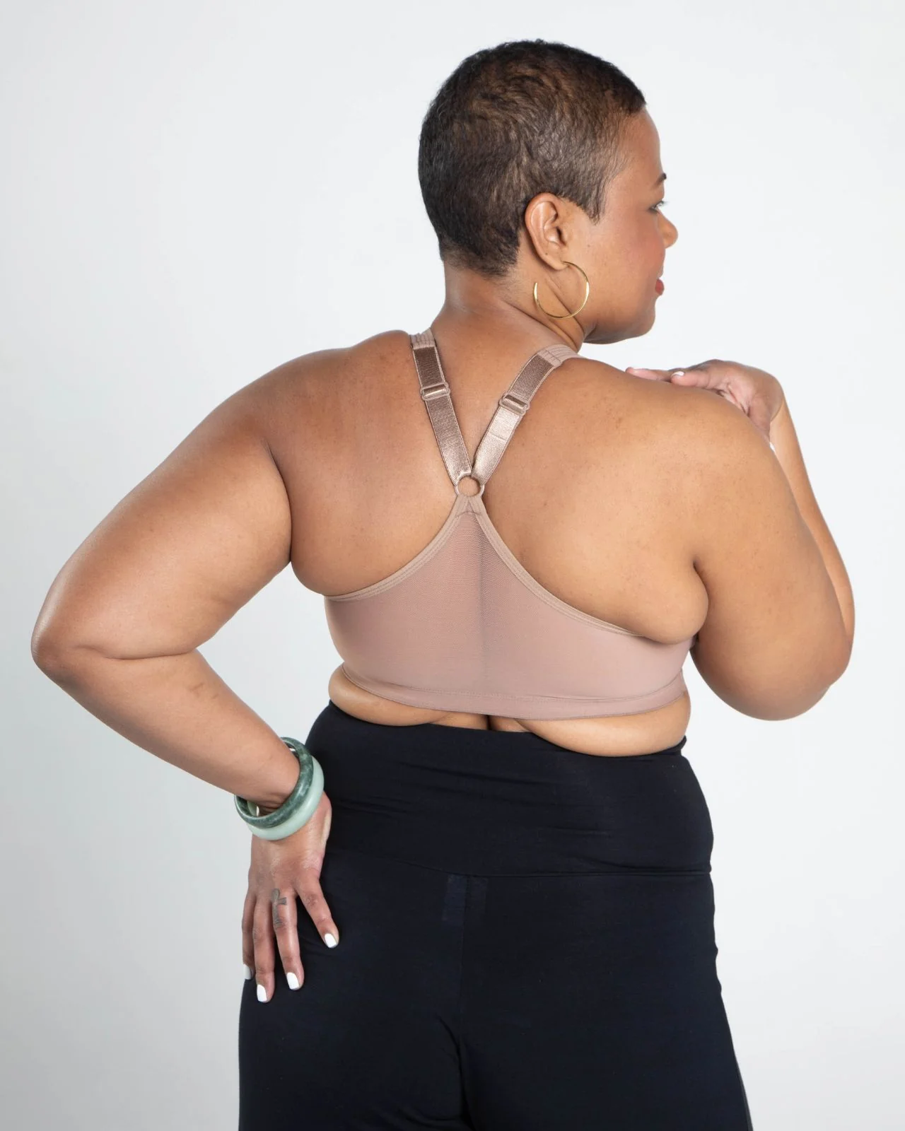 Bianca Pocketed Front Closure Sports Bra - Image 3