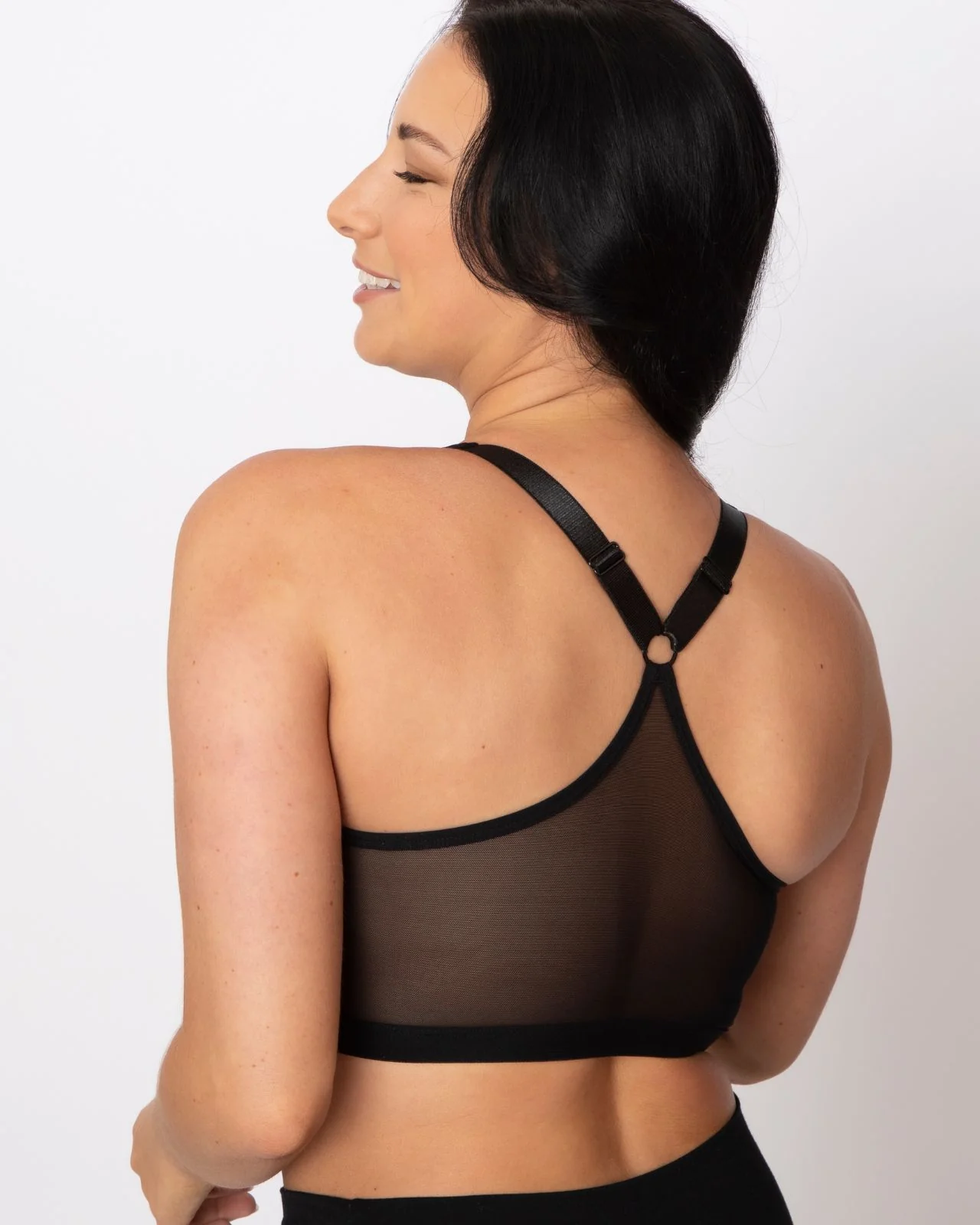 Bianca Pocketed Front Closure Sports Bra - Image 30