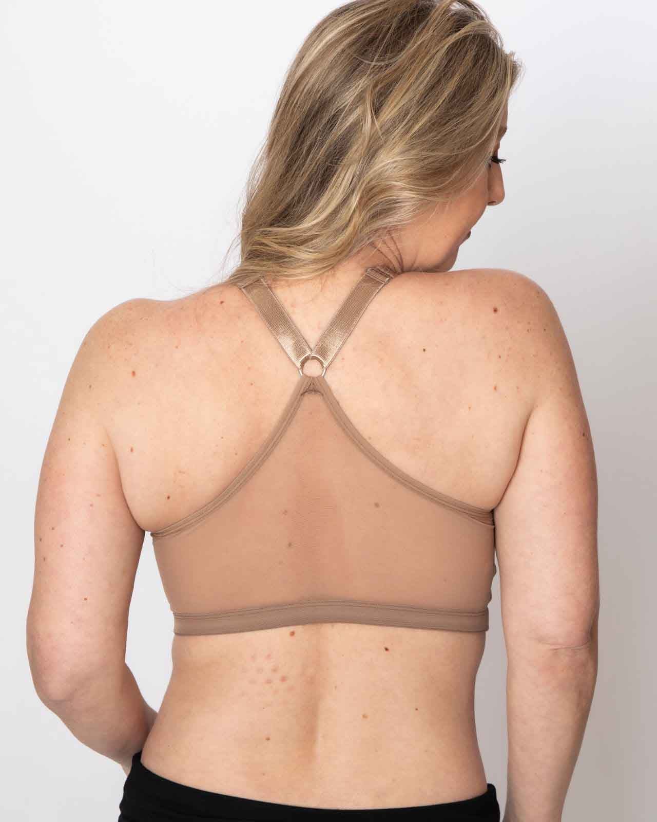Bianca Pocketed Front Closure Sports Bra - Image 34