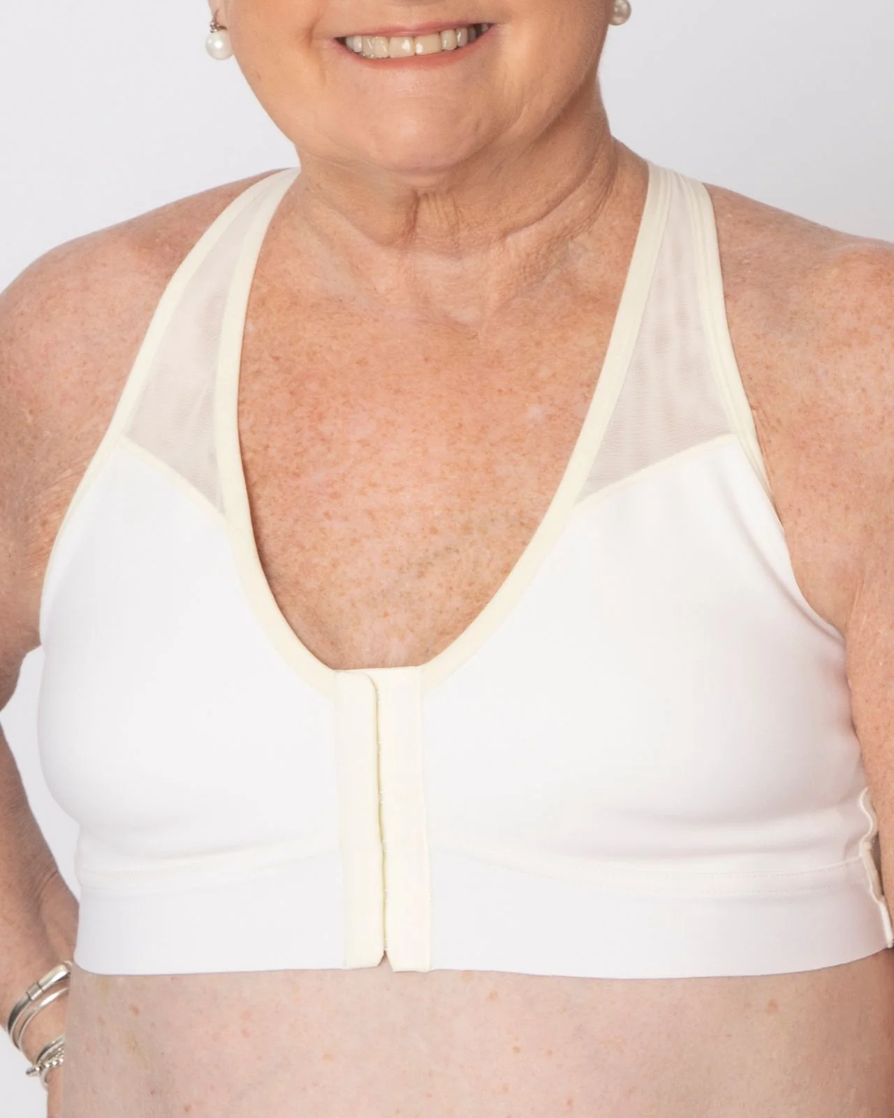 Bianca Pocketed Front Closure Sports Bra - Image 46