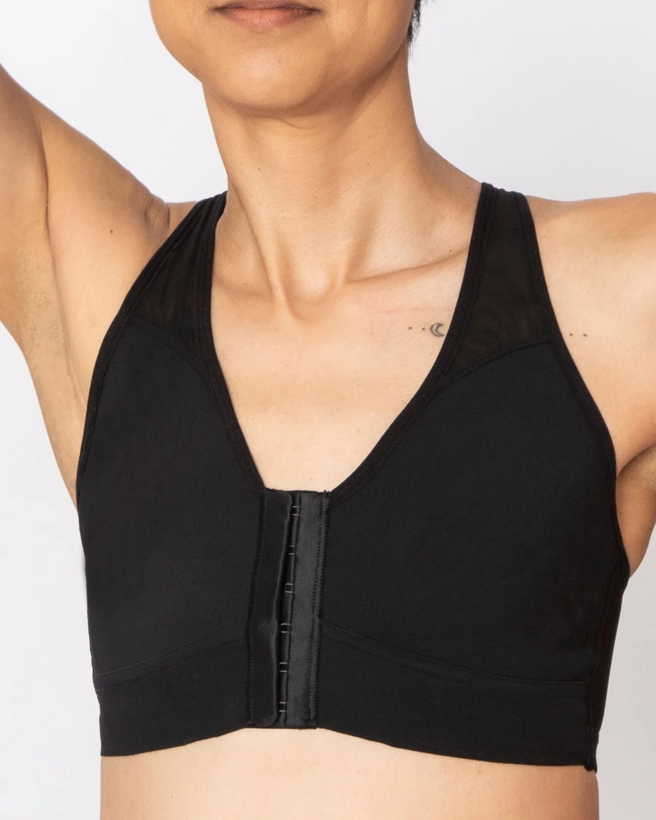 Bianca Pocketed Front Closure Sports Bra - Image 75