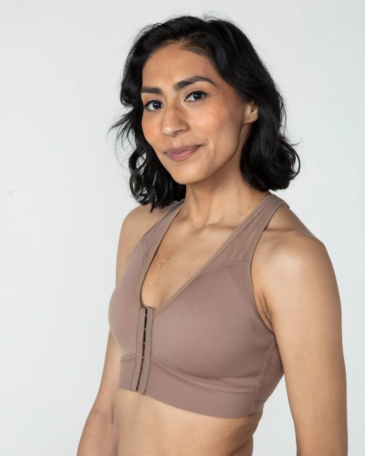 Bianca Pocketed Front Closure Sports Bra - Image 99