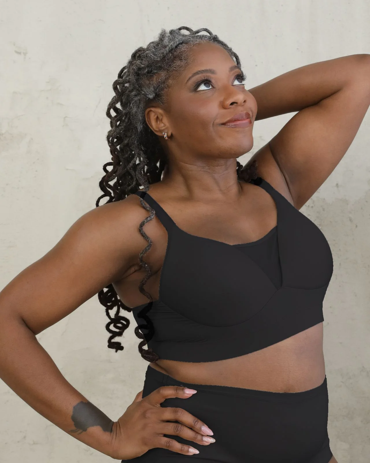 Brenda Pocketed Molded Cup Mesh Bra - Image 20