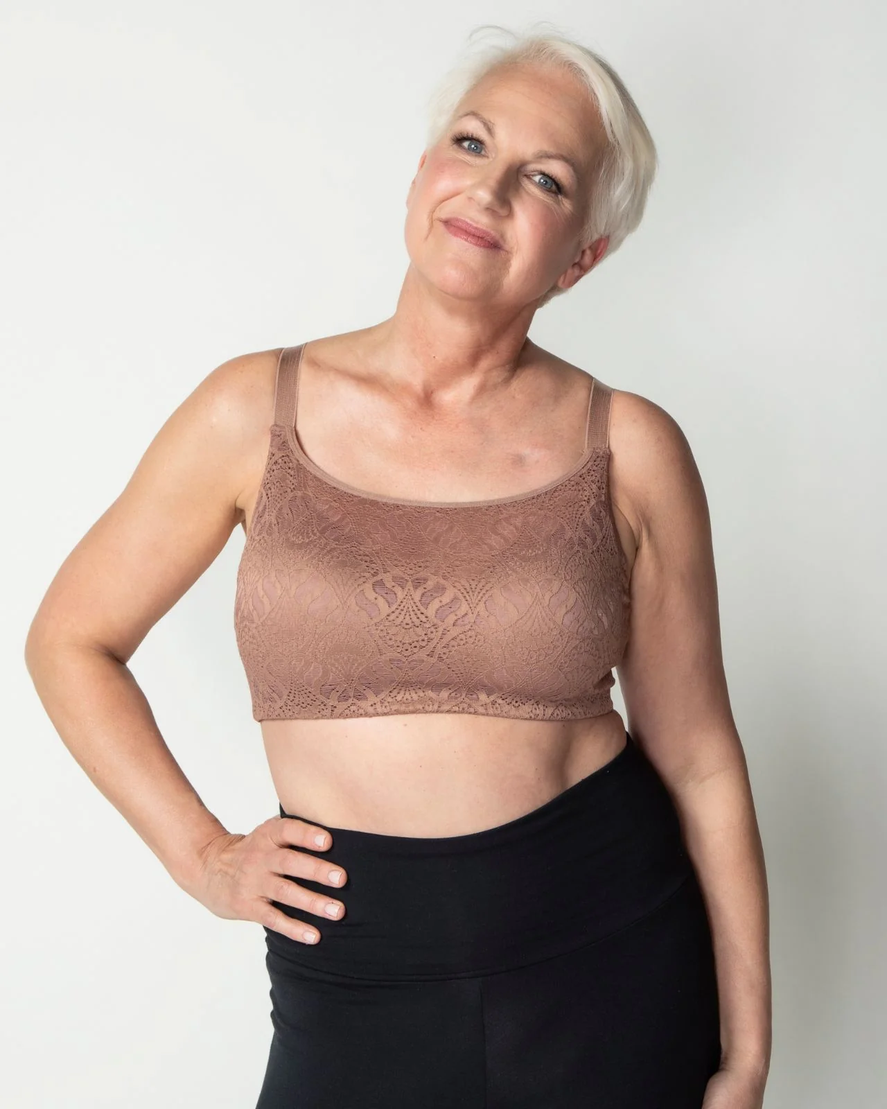Carrie Pocketed Lace Molded Cup Bra - Image 12
