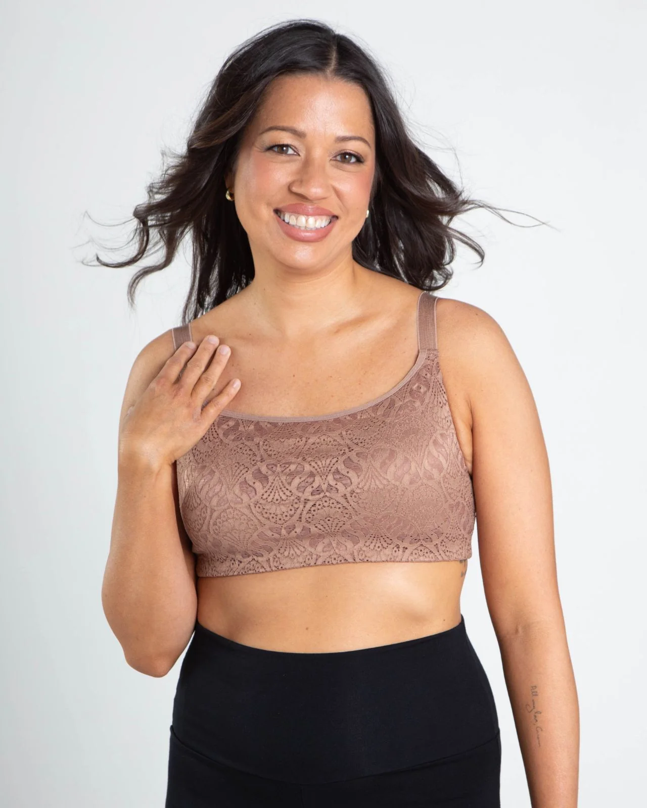 Carrie Pocketed Lace Molded Cup Bra - Image 17