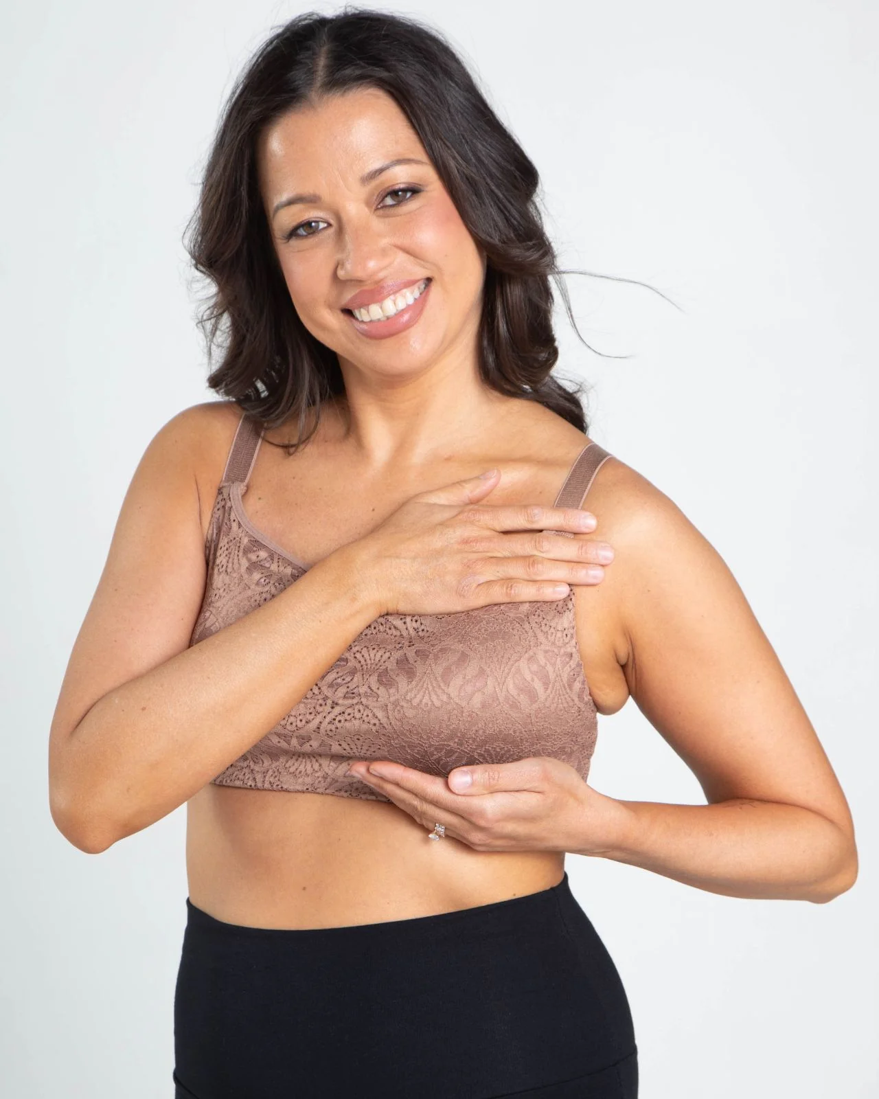 Carrie Pocketed Lace Molded Cup Bra - Image 22