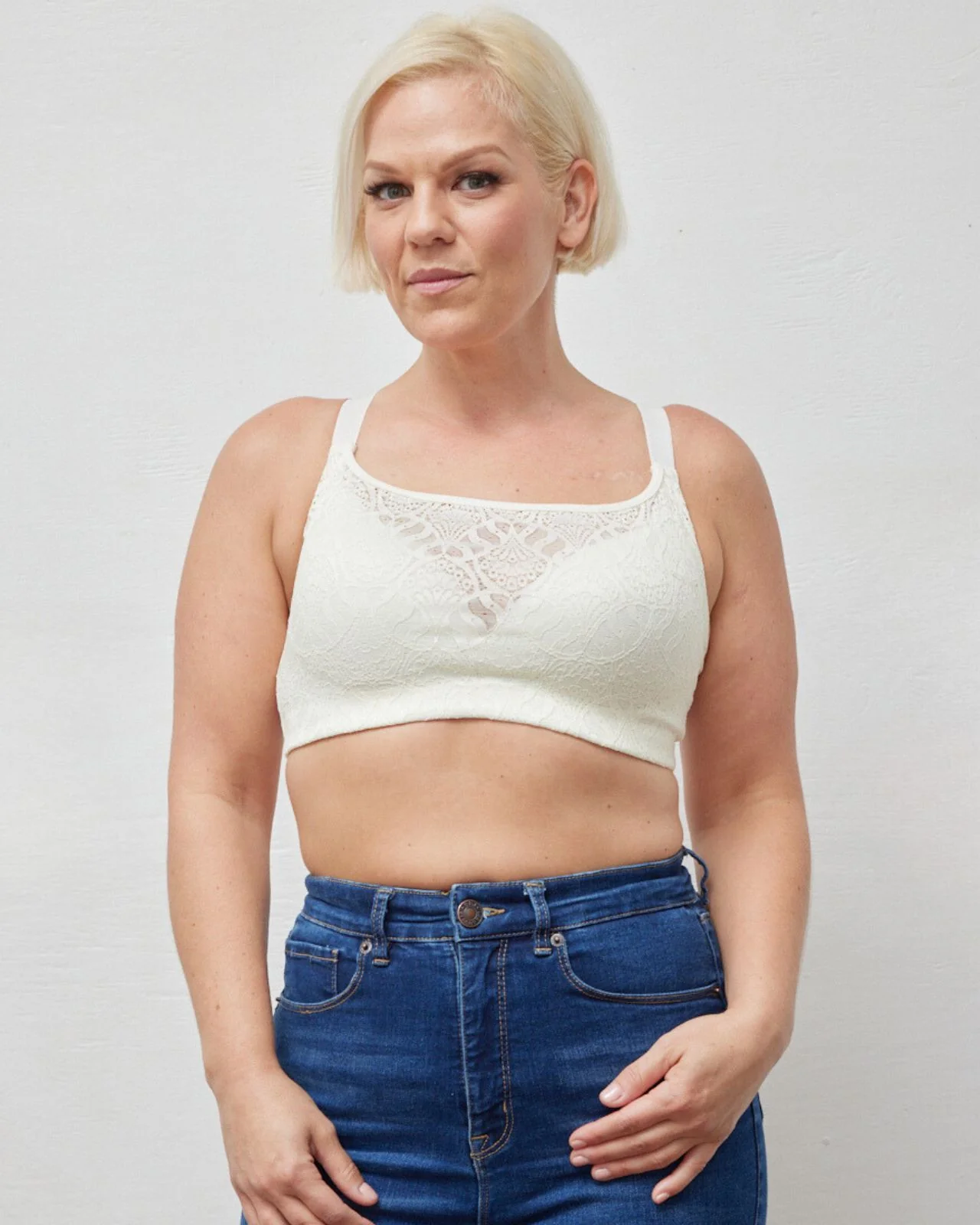 Carrie Pocketed Lace Molded Cup Bra - Image 66