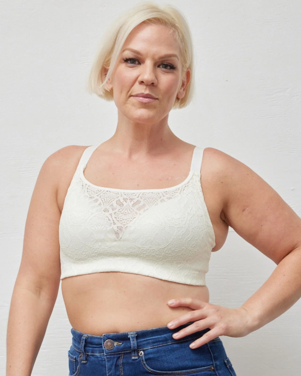 Carrie Pocketed Lace Molded Cup Bra - Image 68