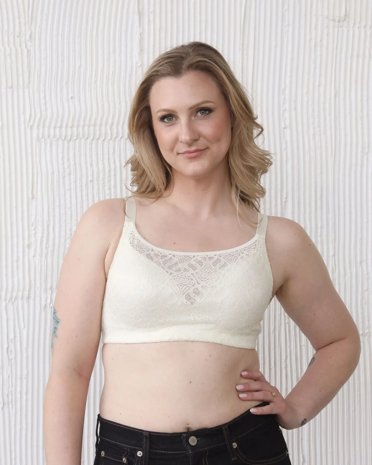 Carrie Pocketed Lace Molded Cup Bra - Image 69