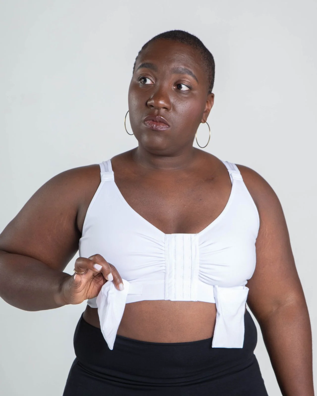 Front Closure Post Surgical Bra - Image 12