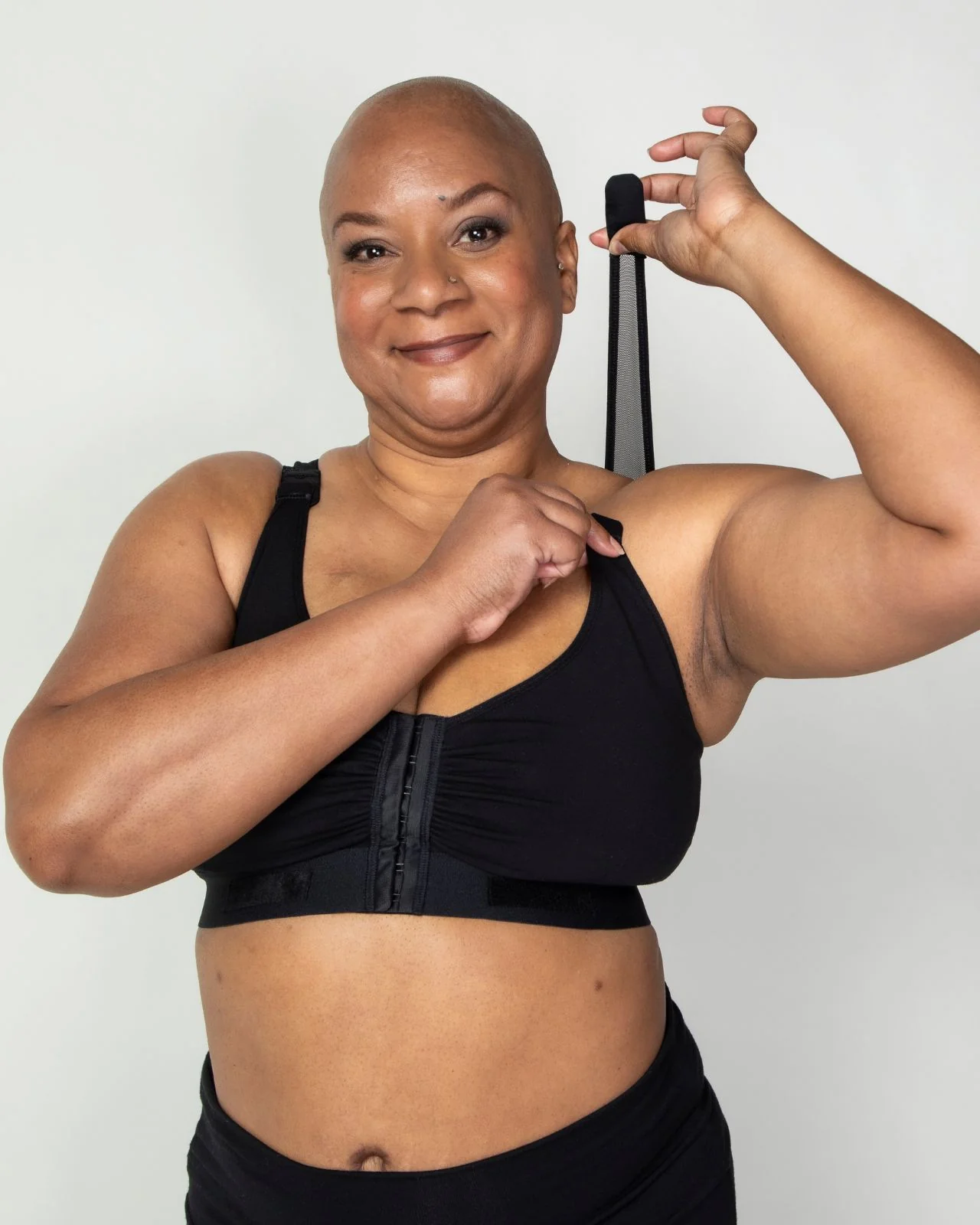 Front Closure Post Surgical Bra - Image 4
