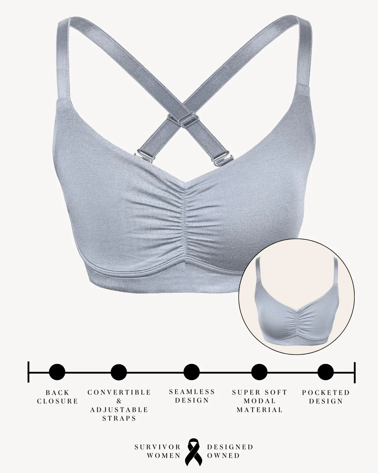 Monica Full Coverage Wireless Bra - Image 139