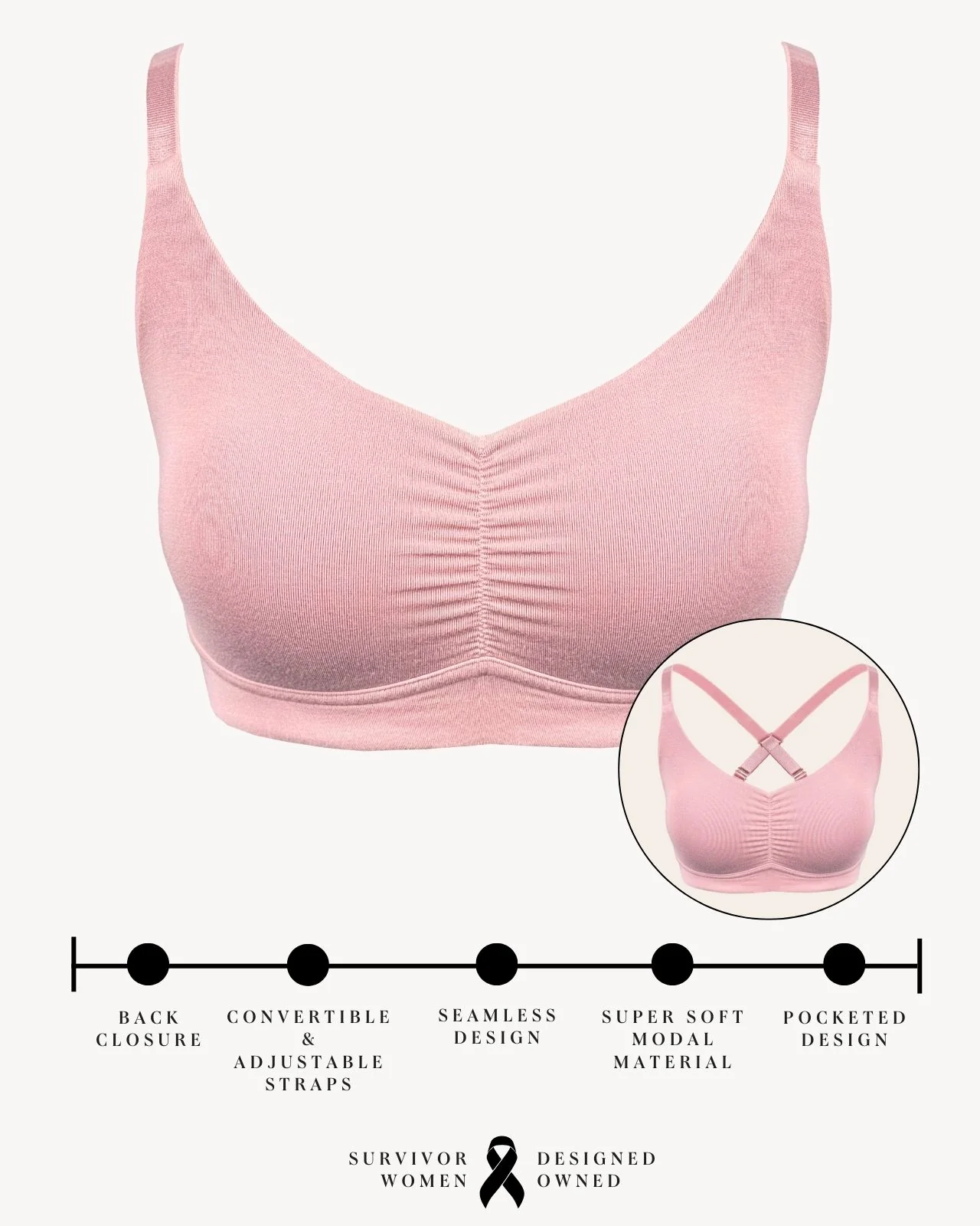 Monica Full Coverage Wireless Bra - Image 8