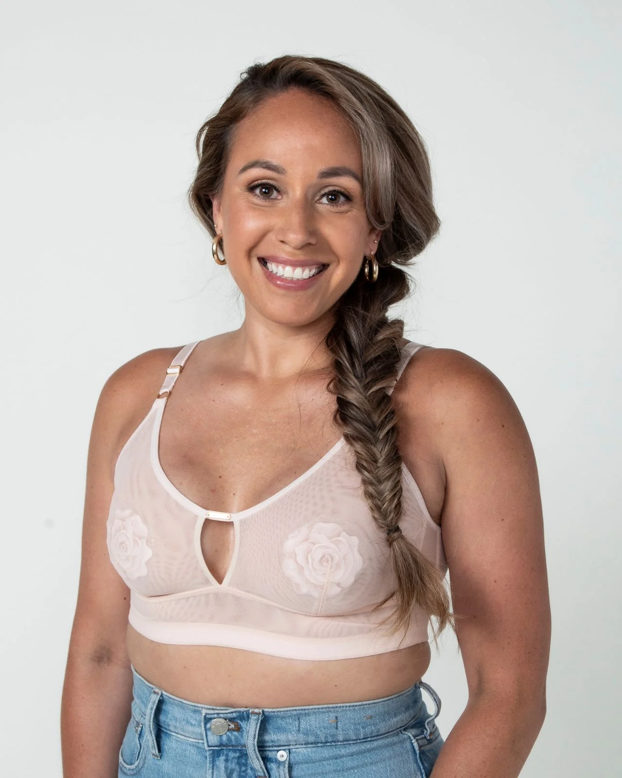 Victoria Mesh Keyhole Bralette and Brief Set - Image 6