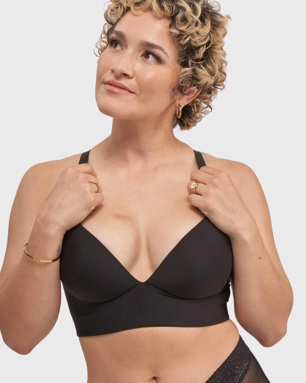 Trish Molded Cup Plunge Bra - Image 7