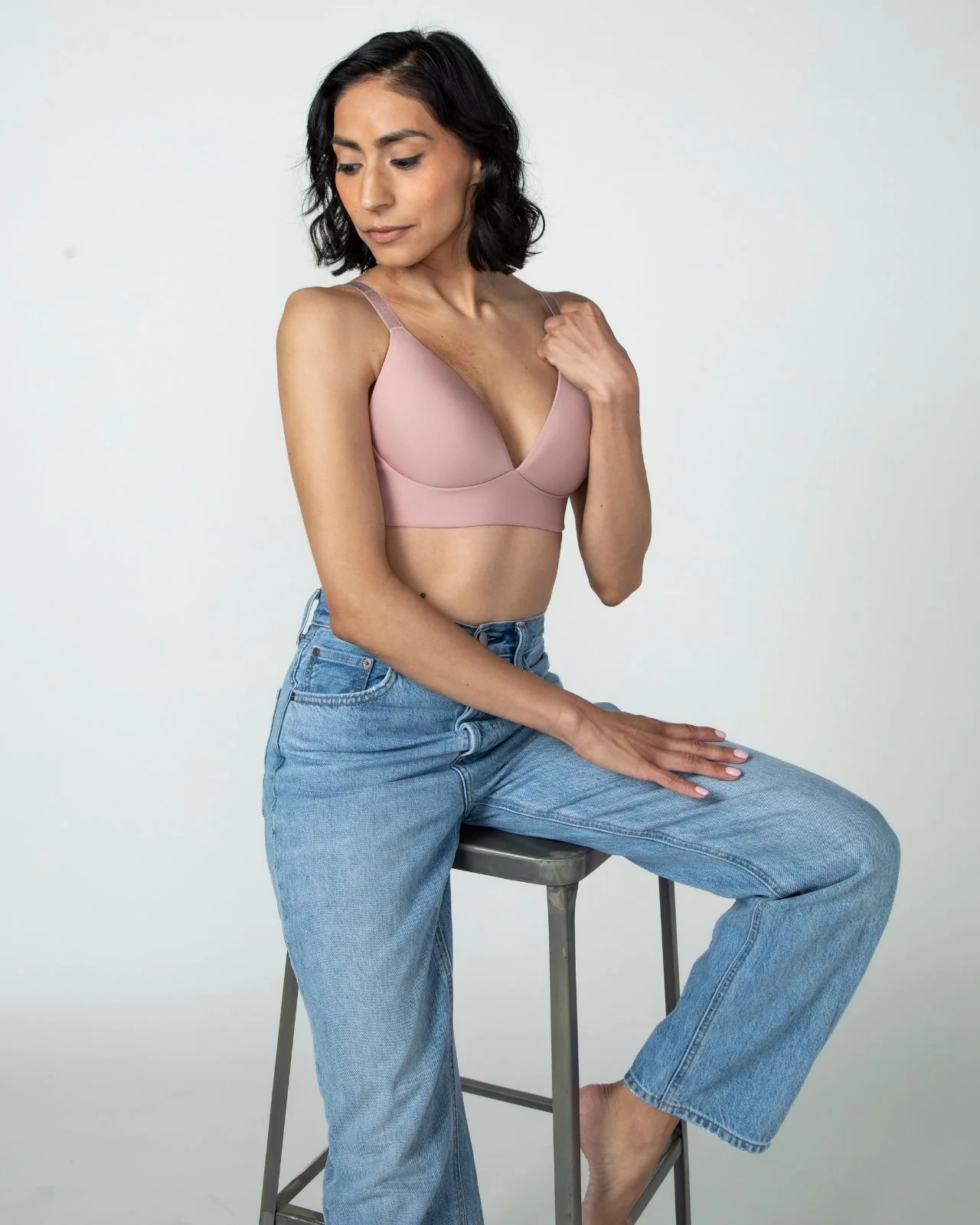 Trish Molded Cup Plunge Bra - Image 78