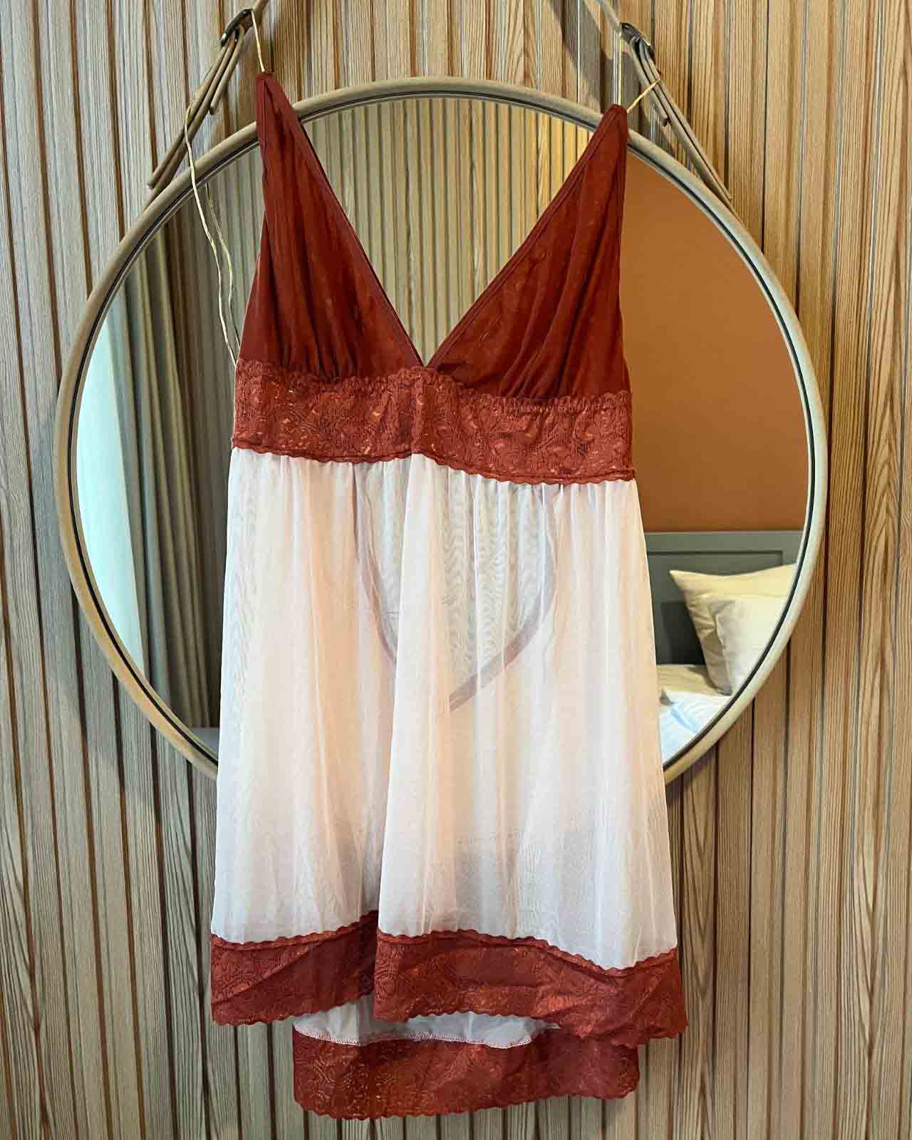 Narmda Mesh Babydoll Dress - Image 19