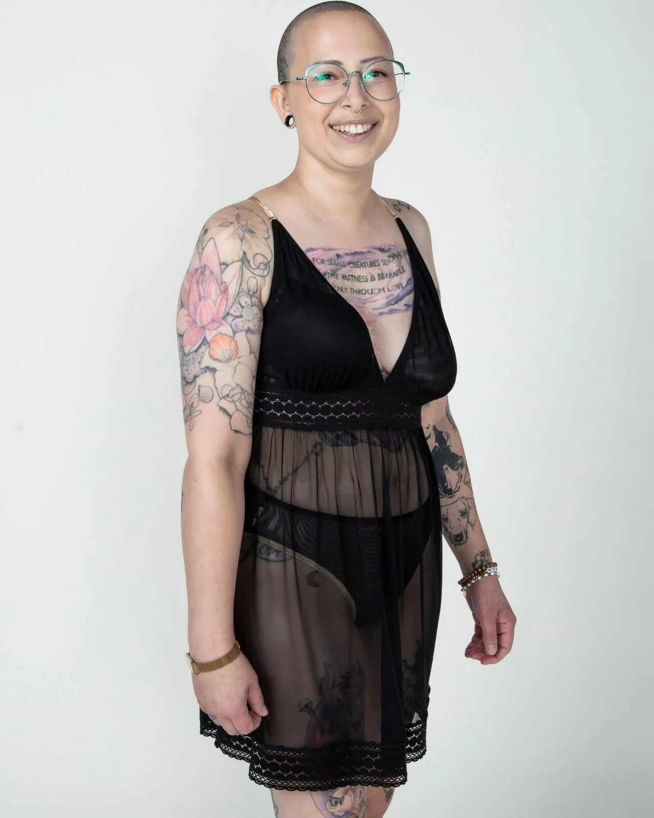 Narmda Mesh Babydoll Dress - Image 26