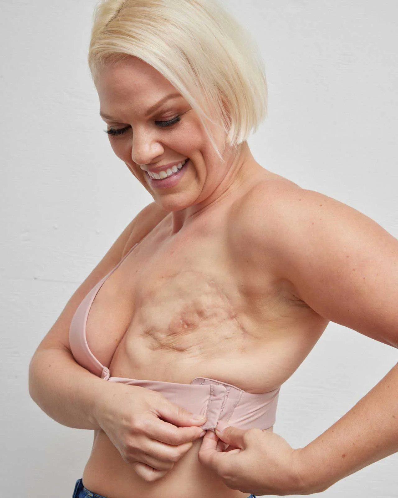 Rachel Unilateral Molded Right Cup Sling Bra - Image 8