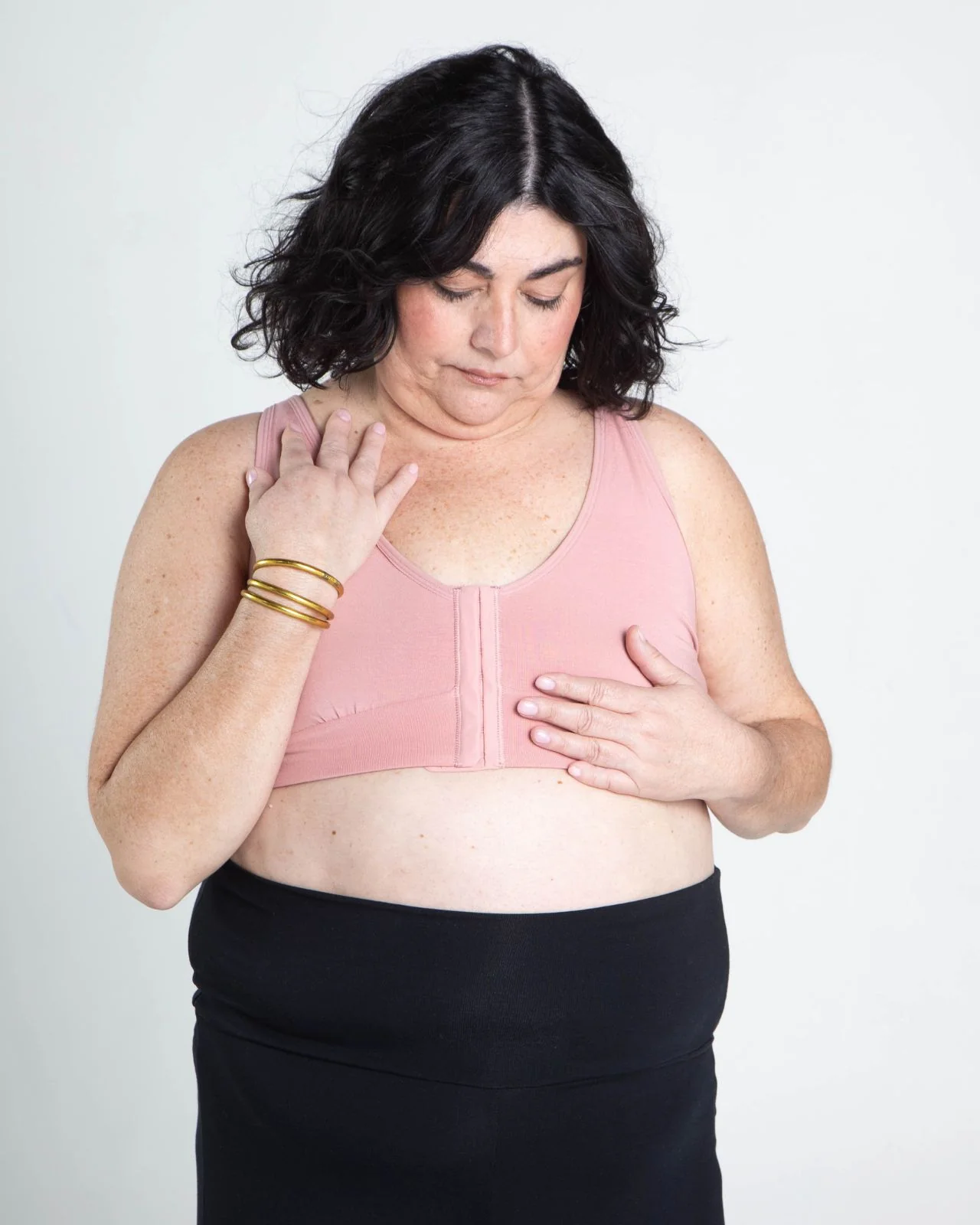 Rora Pocketed Front Closure Bra - Image 121