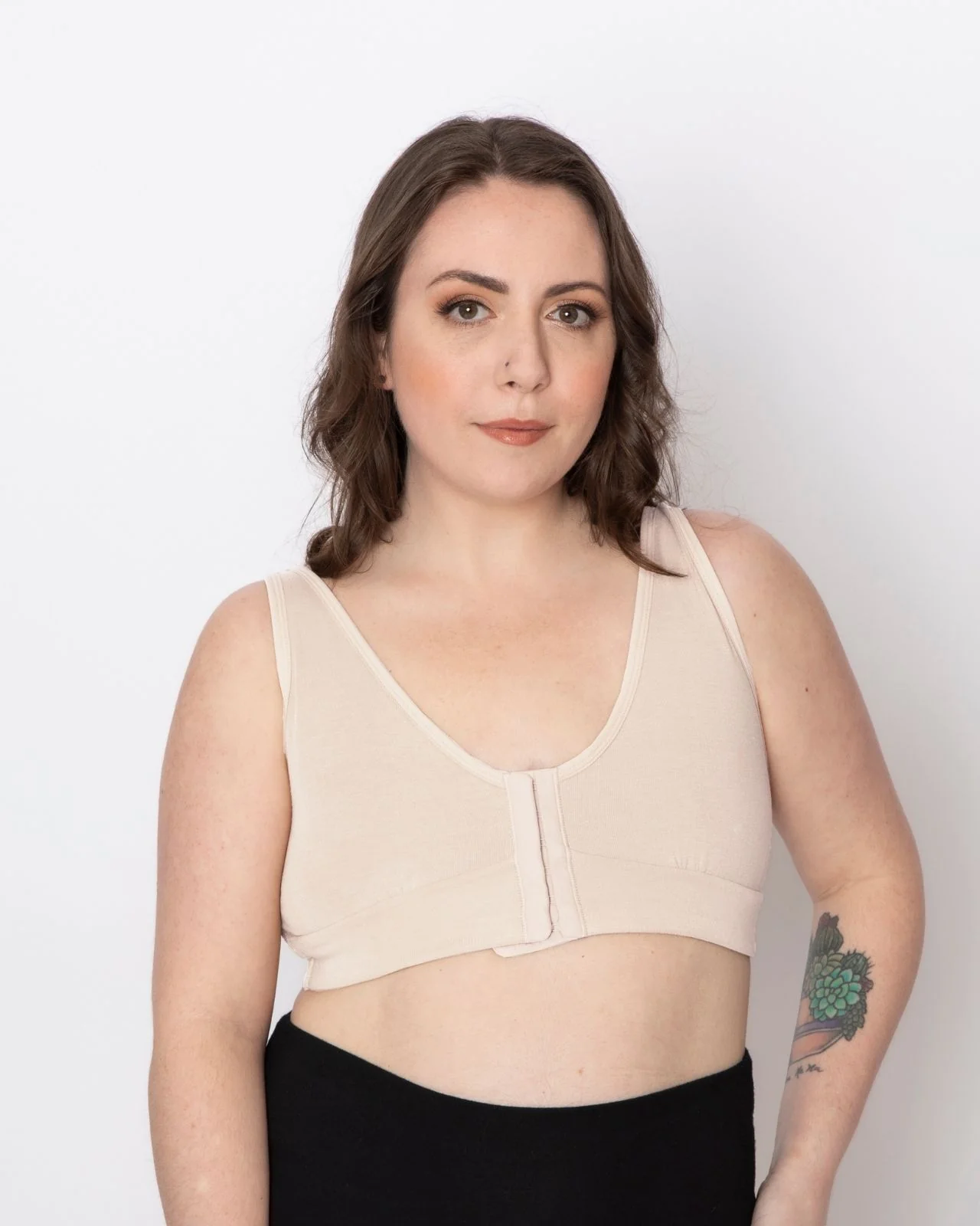 Rora Pocketed Front Closure Bra - Image 129