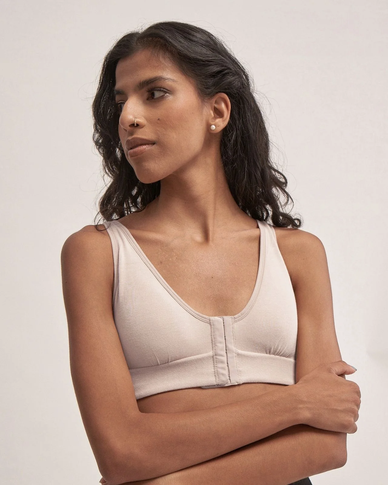 Rora Pocketed Front Closure Bra - Image 135