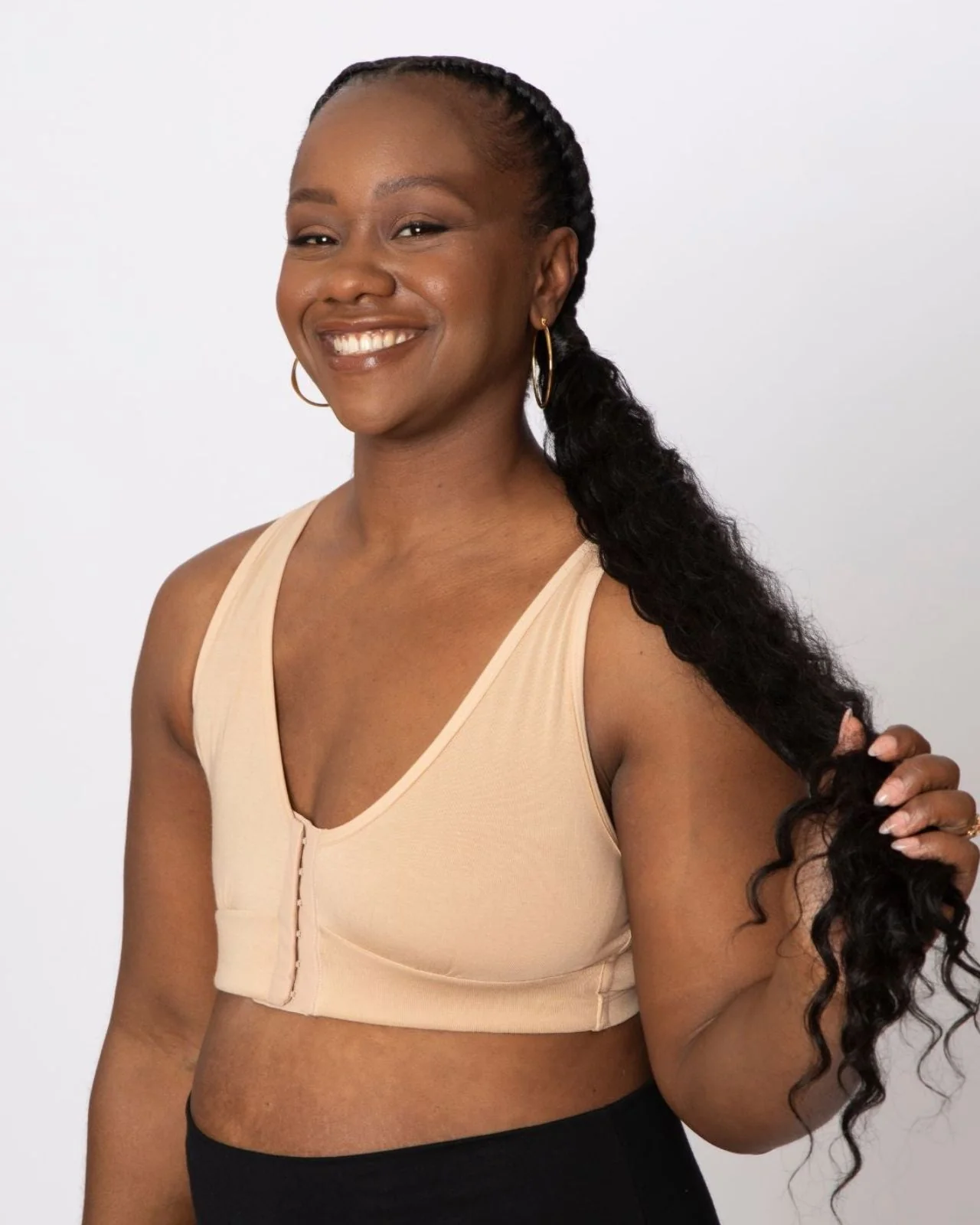 Rora Pocketed Front Closure Bra - Image 29