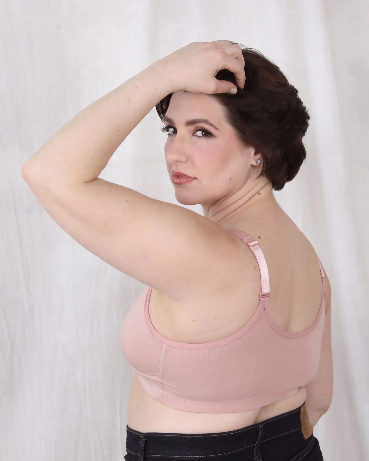 Rora Pocketed Front Closure Bra - Image 3