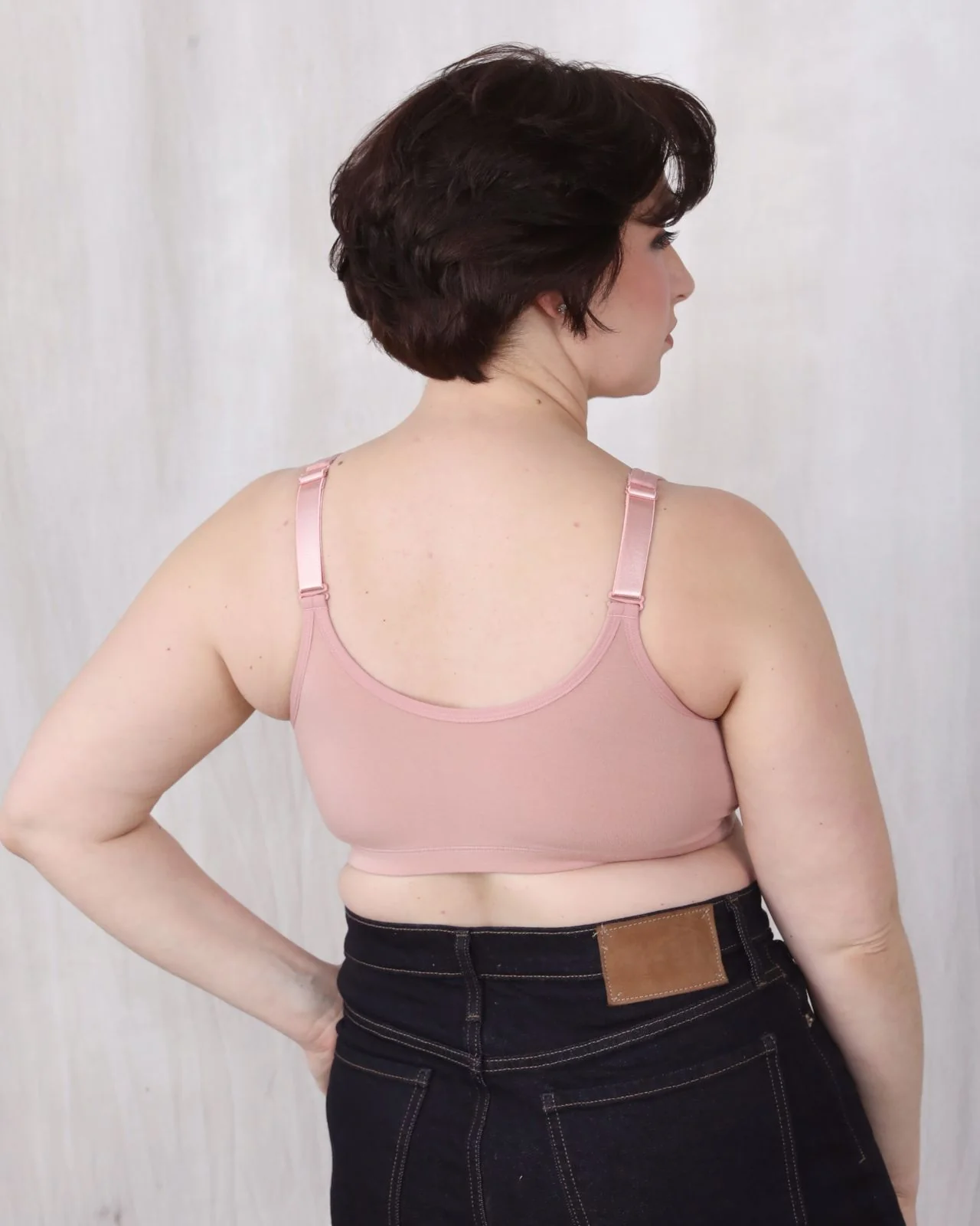 Rora Pocketed Front Closure Bra - Image 4