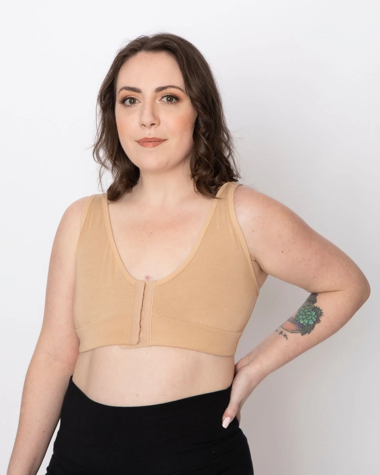 Rora Pocketed Front Closure Bra - Image 54
