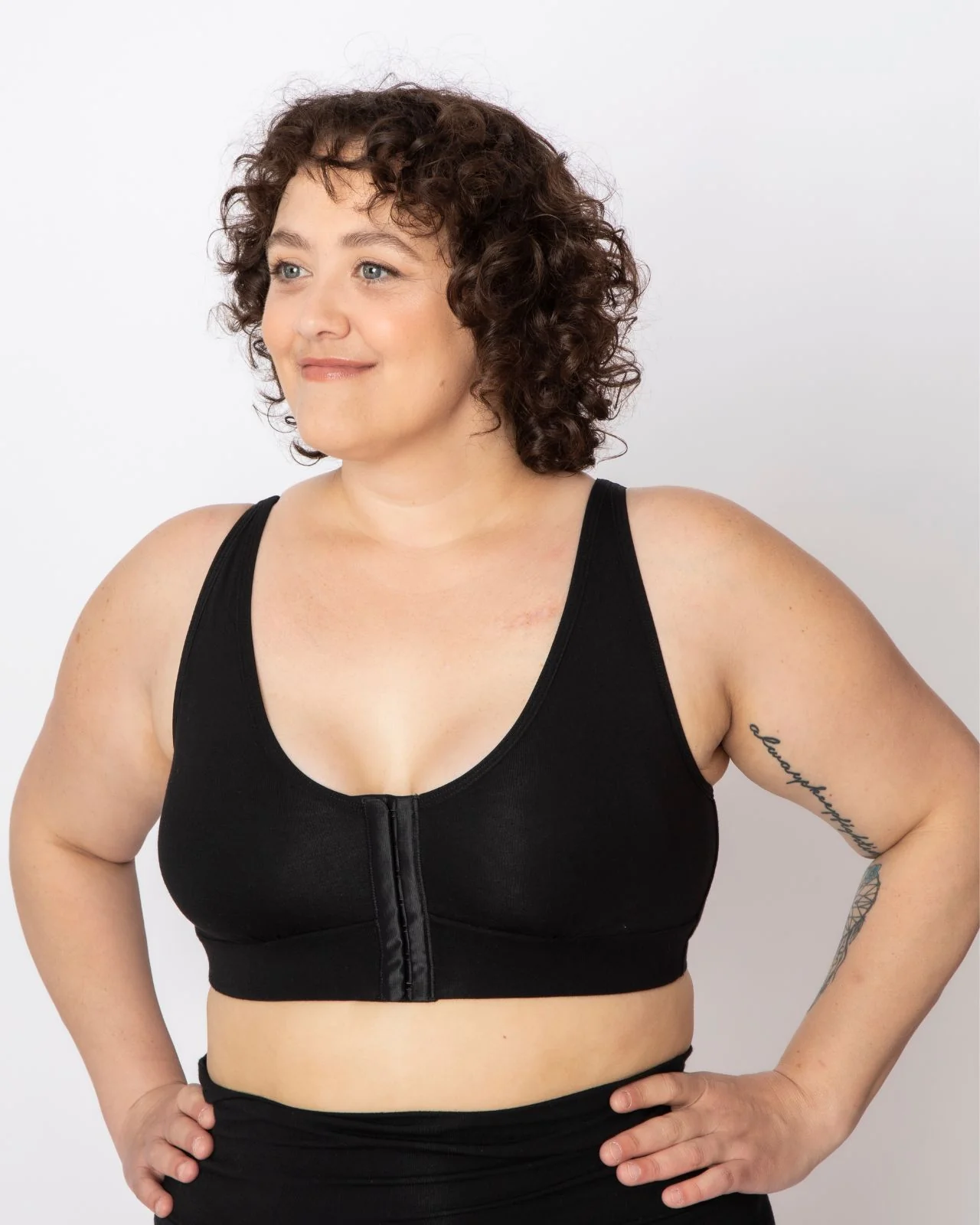 Rora Pocketed Front Closure Bra - Image 59