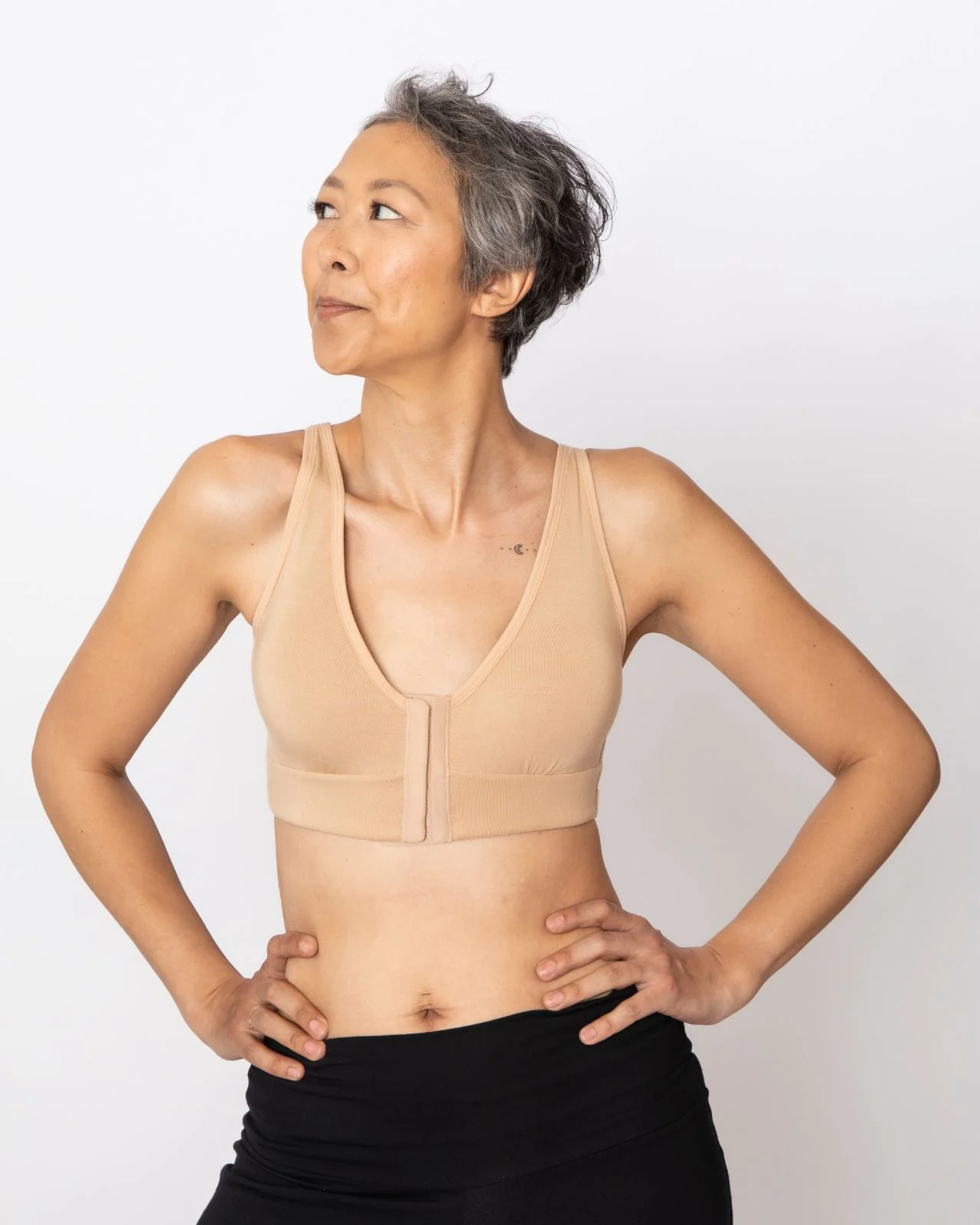Rora Pocketed Front Closure Bra - Image 72
