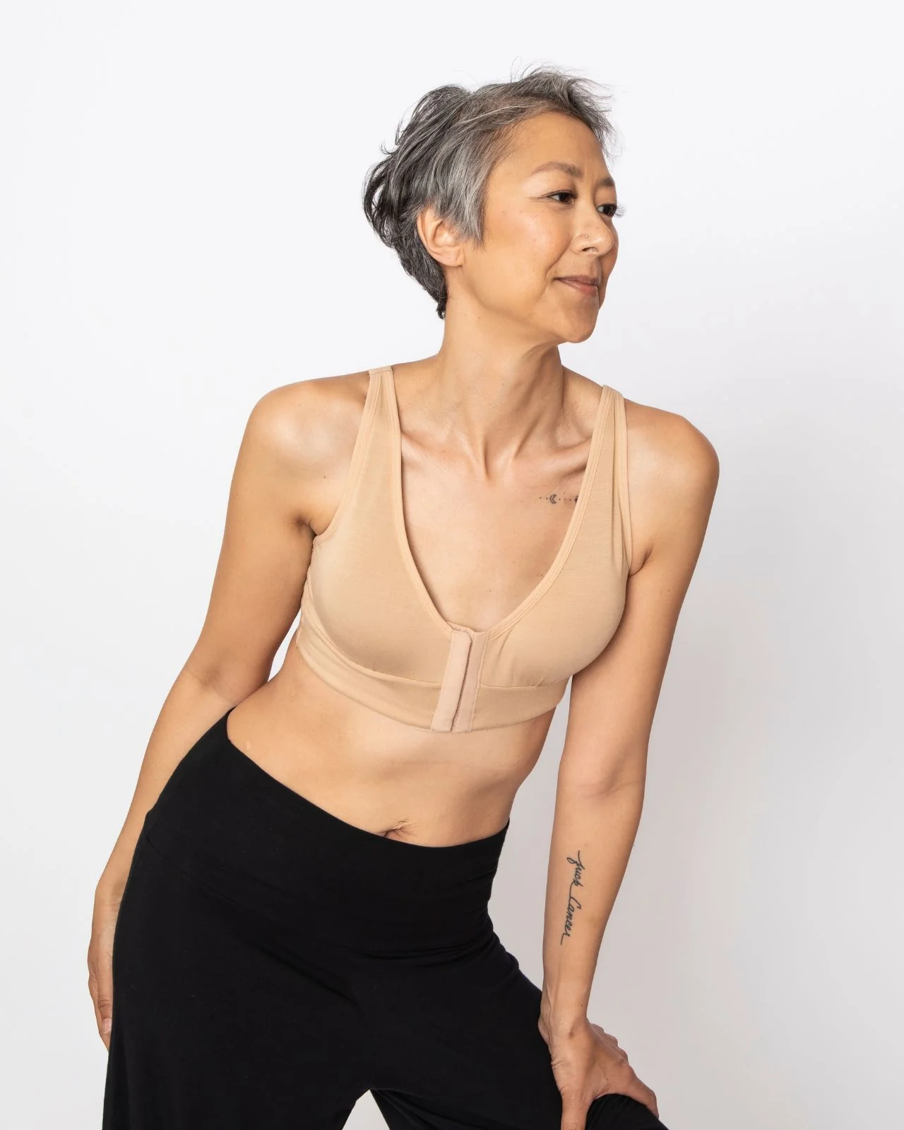 Rora Pocketed Front Closure Bra - Image 76