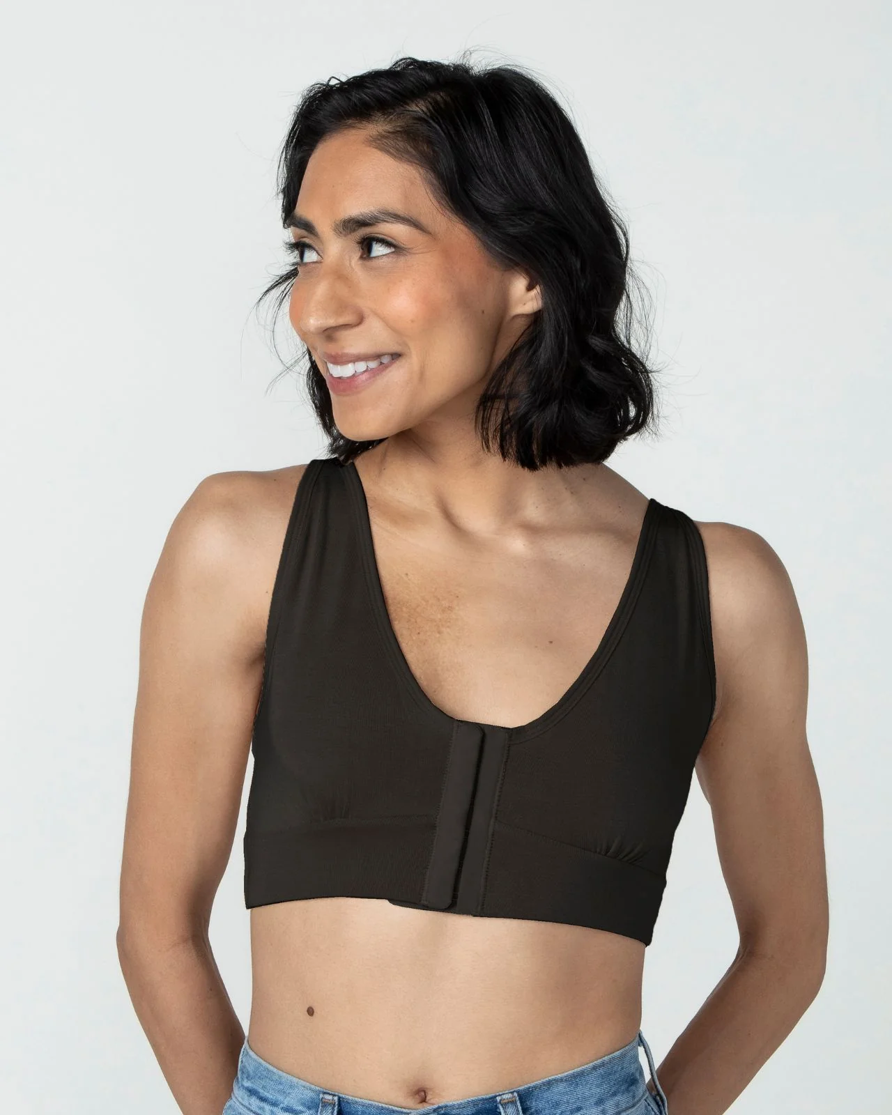 Rora Pocketed Front Closure Bra - Image 91