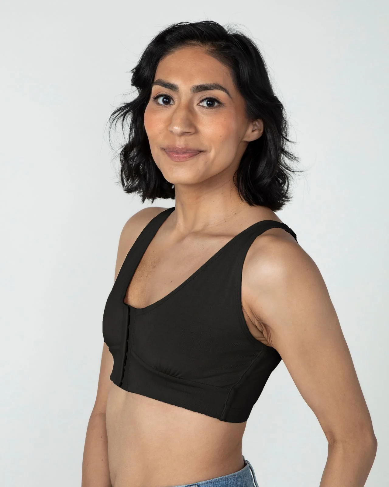 Rora Pocketed Front Closure Bra - Image 95