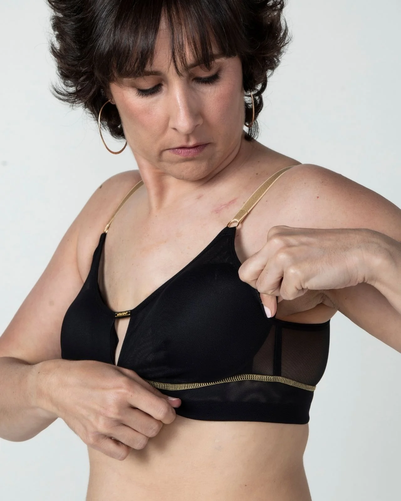 Victoria Mesh Keyhole Bralette - Image 14