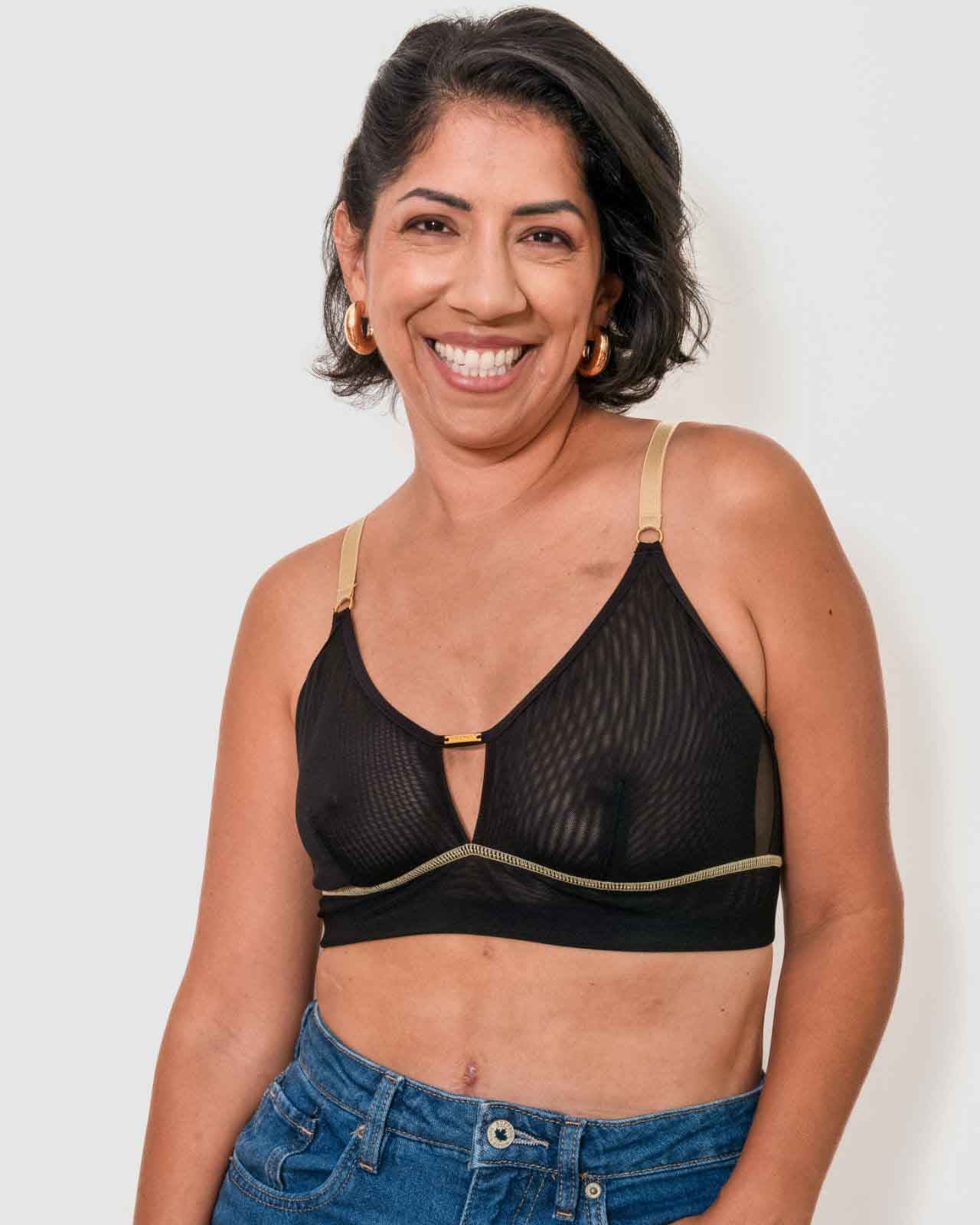 Victoria Mesh Keyhole Bralette - Image 19