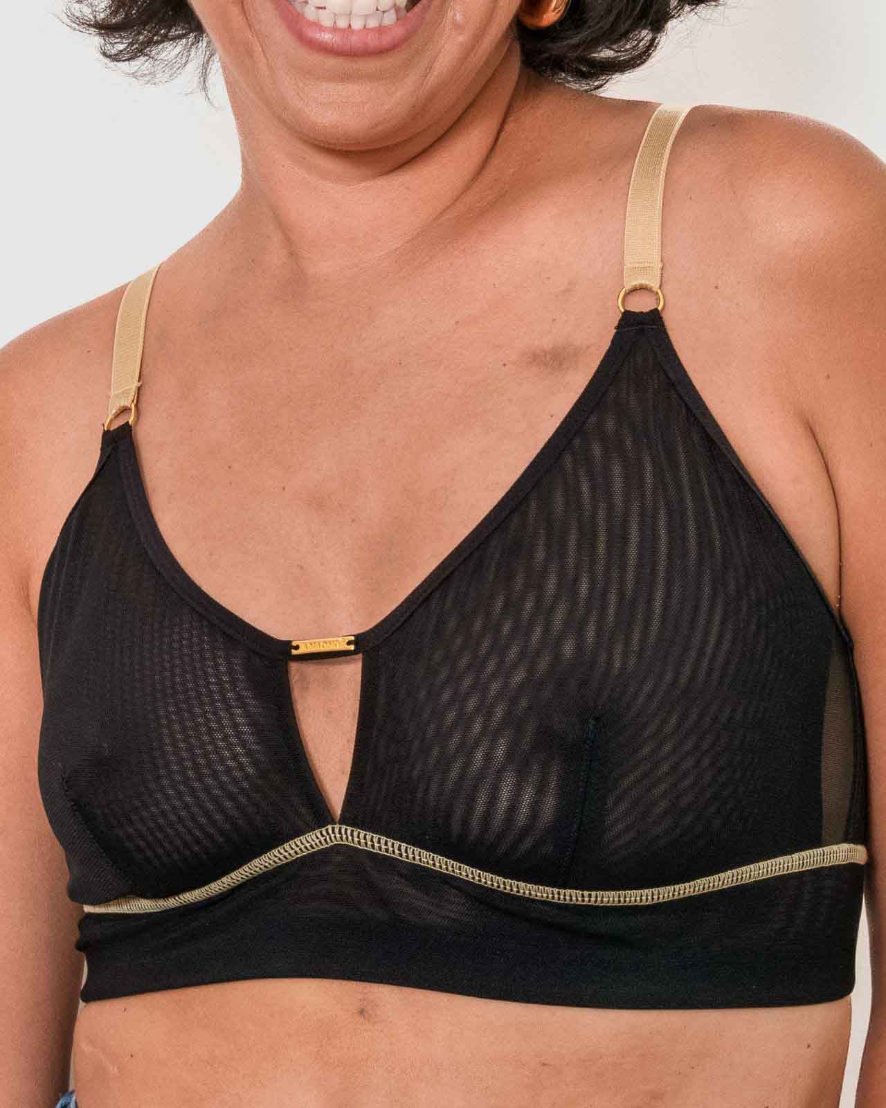 Victoria Mesh Keyhole Bralette - Image 23