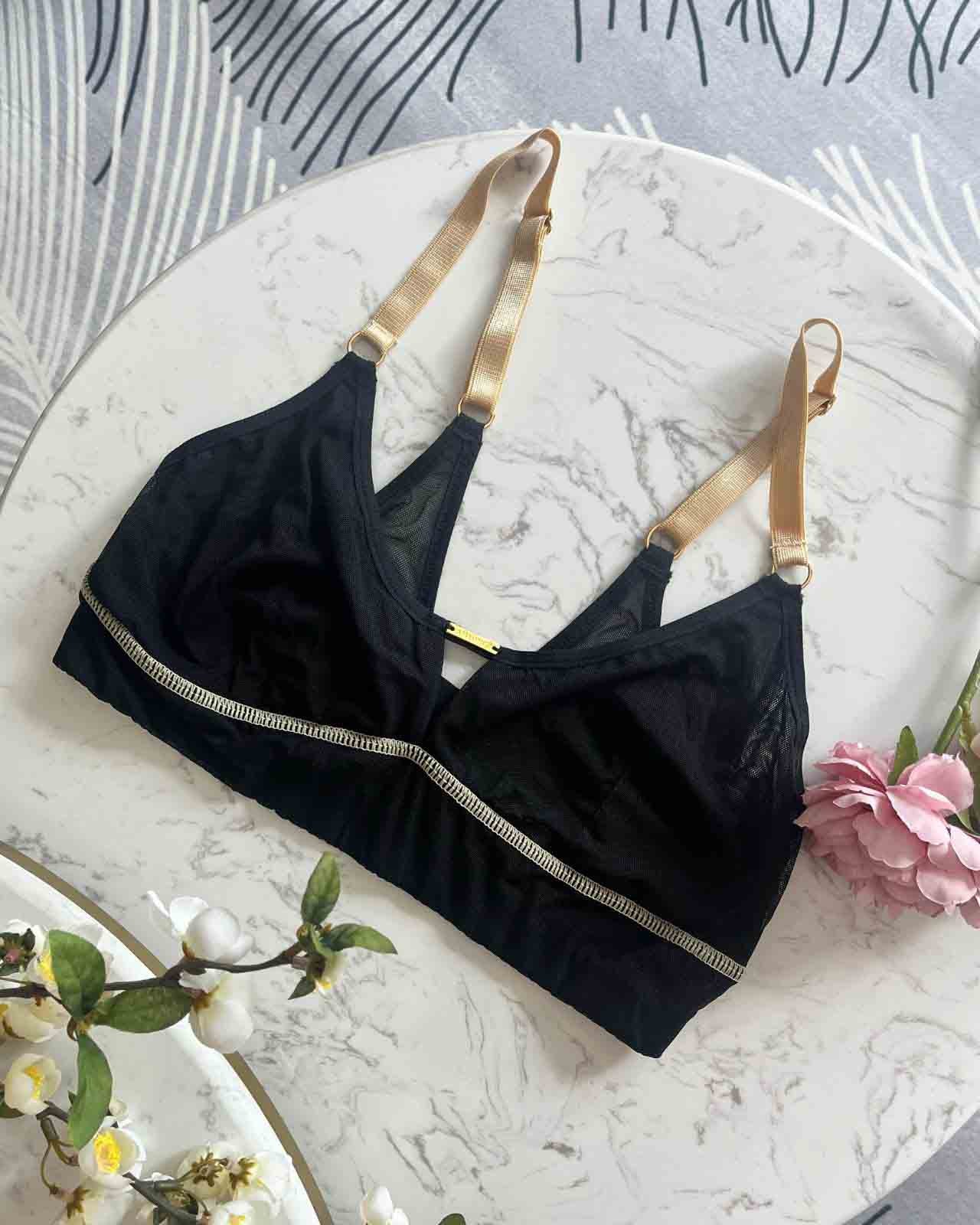 Victoria Mesh Keyhole Bralette - Image 26