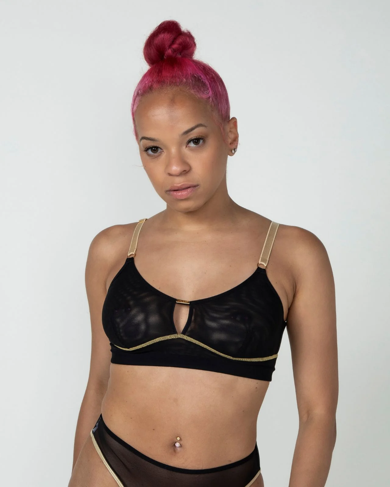 Victoria Mesh Keyhole Bralette - Image 28