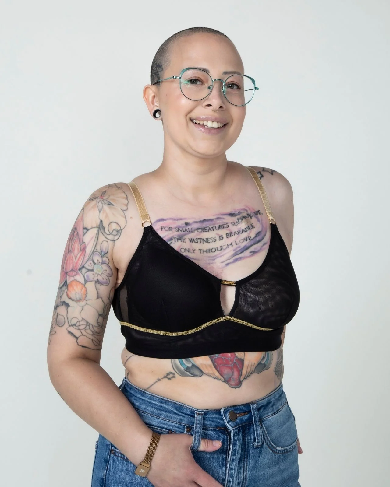 Victoria Mesh Keyhole Bralette - Image 36