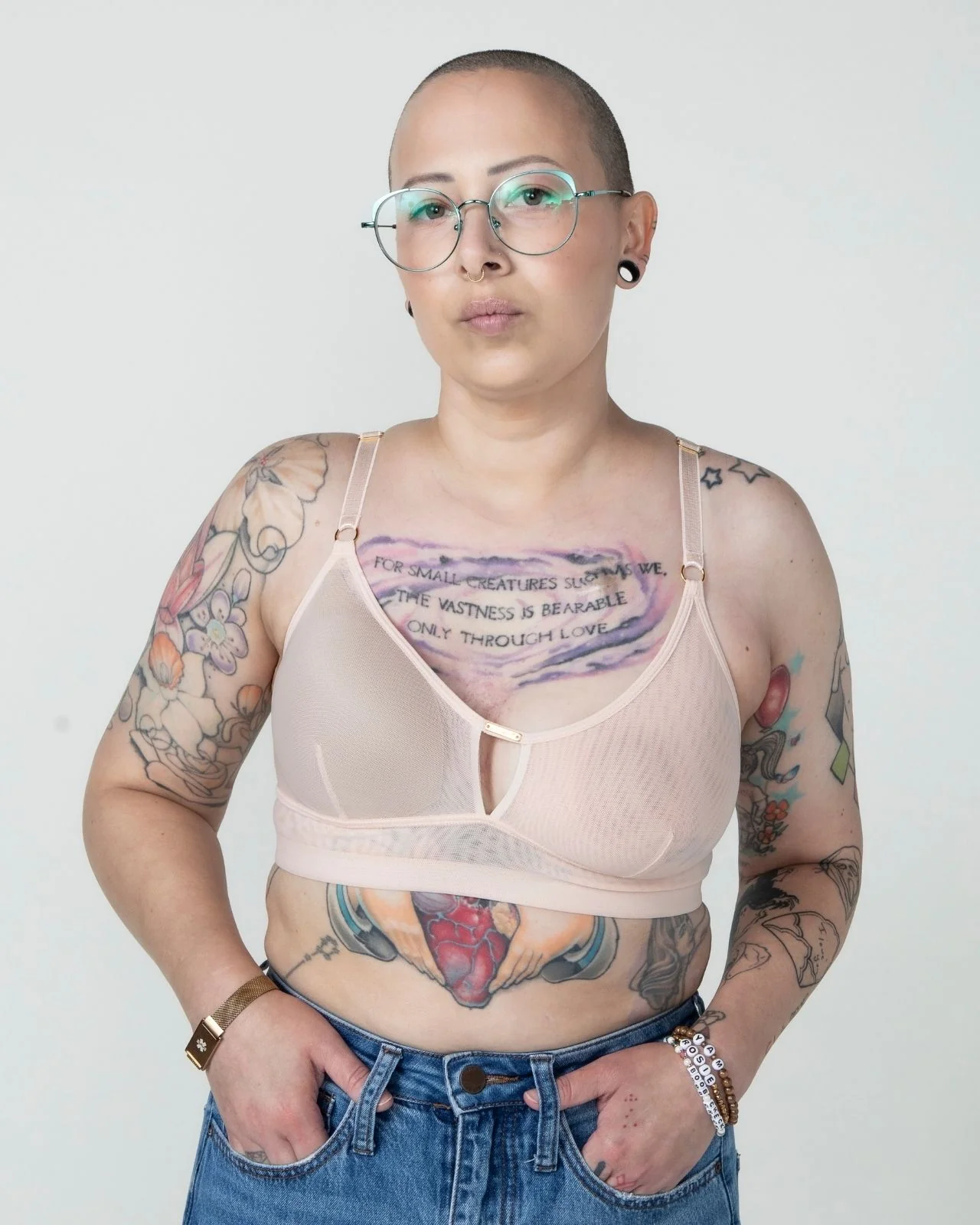 Victoria Mesh Keyhole Bralette - Image 37