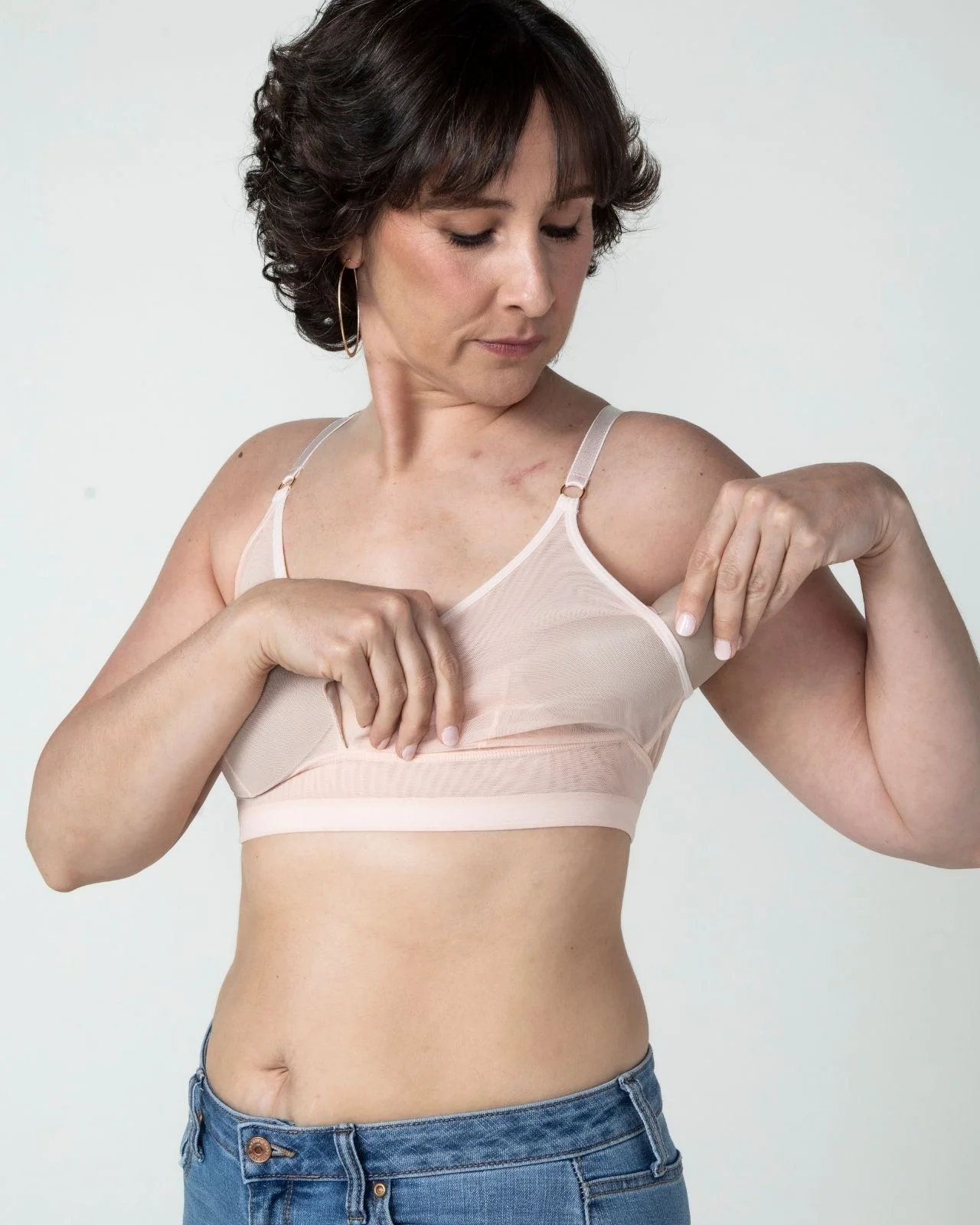 Victoria Mesh Keyhole Bralette - Image 44