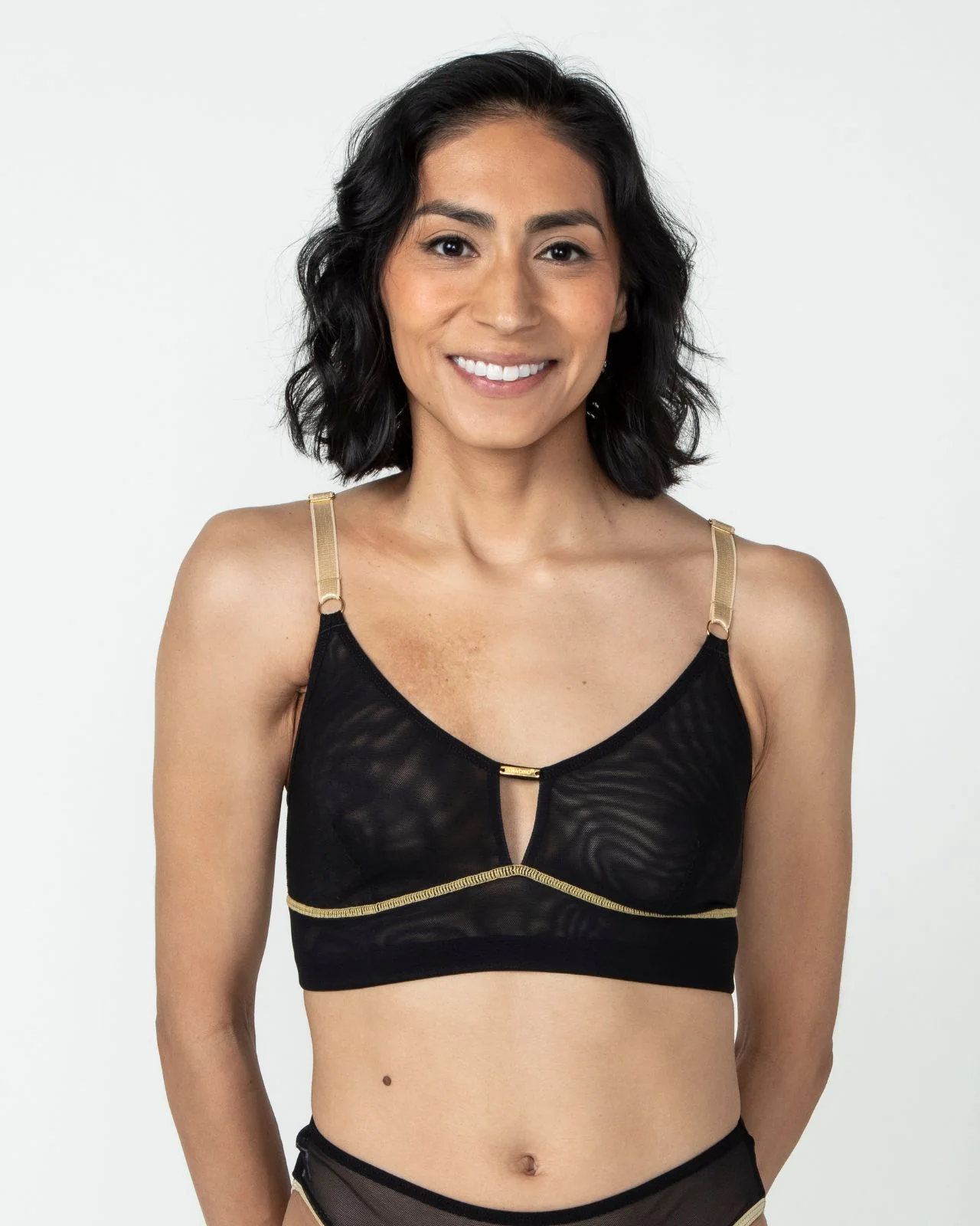 Victoria Mesh Keyhole Bralette - Image 49