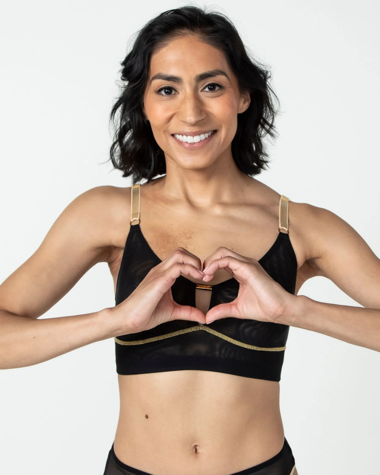 Victoria Mesh Keyhole Bralette - Image 52