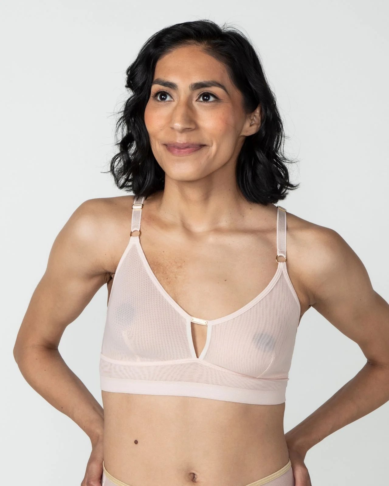 Victoria Mesh Keyhole Bralette - Image 53